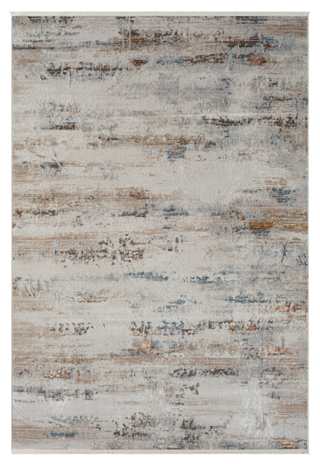 Kurzflorteppich ESME - grau-beige - 200x290 cm