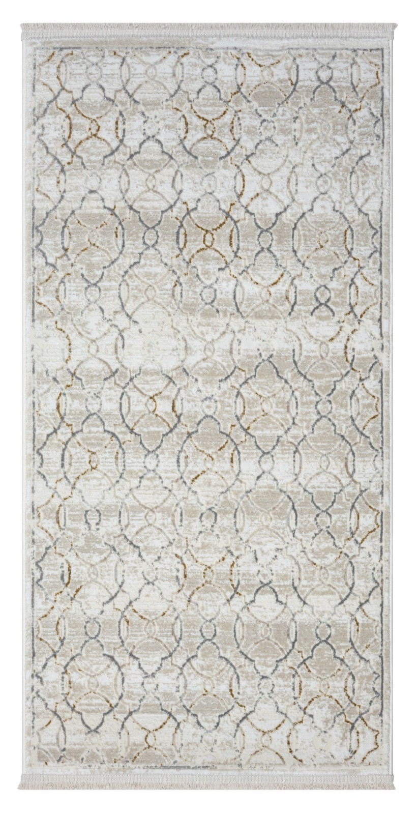 Kurzflorteppich MY FLOOR - beige - 80x150 cm