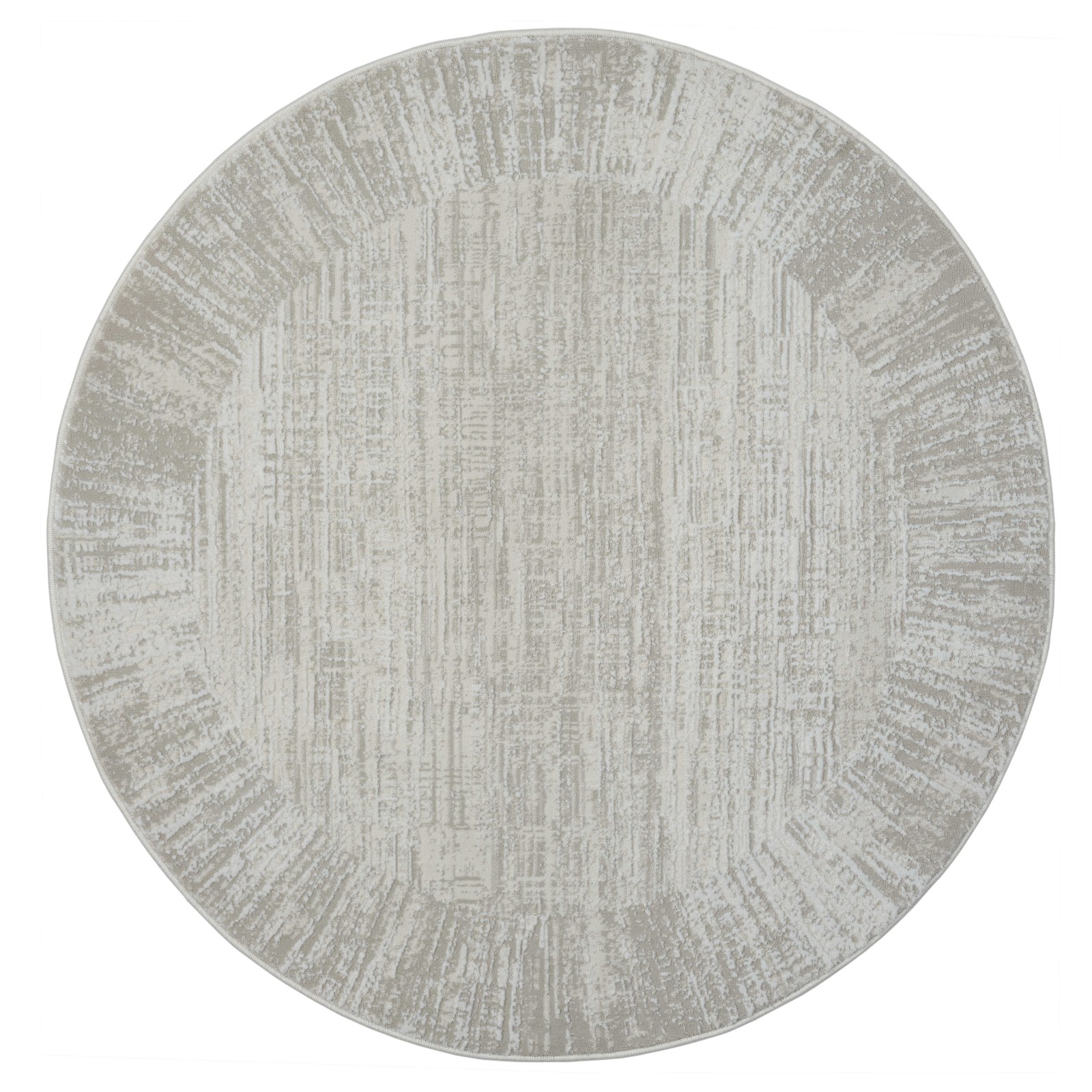 Kurzflorteppich MY HEAVEN - beige - Ø 120 cm