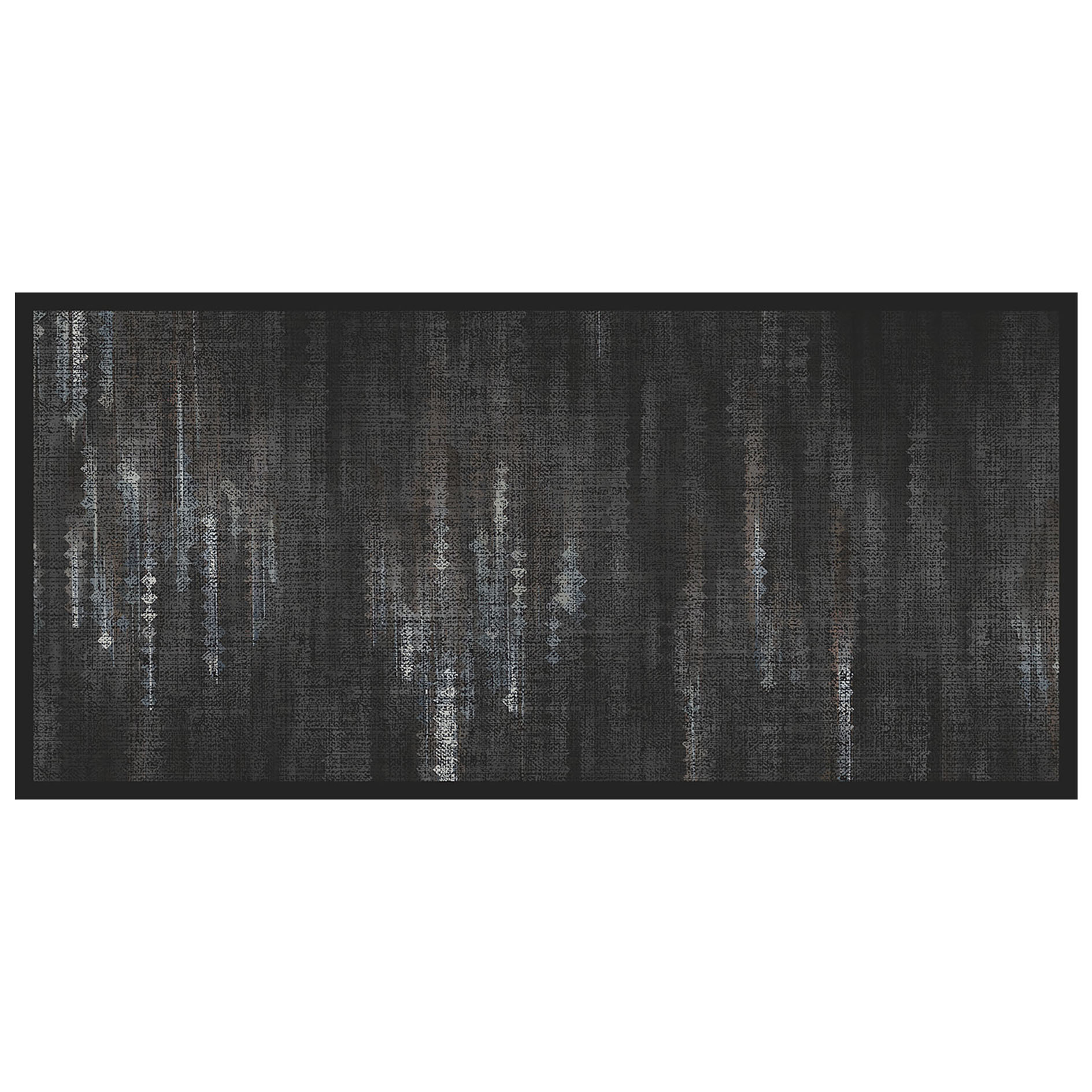 Läufer - iceland anthrazit - meliert - 67x150 cm