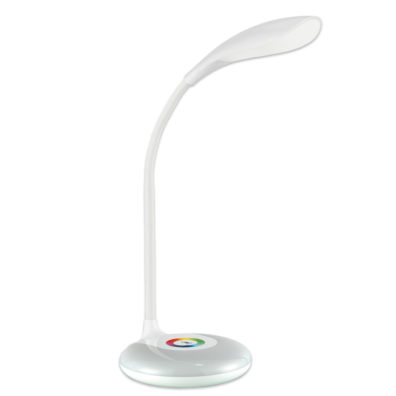 LAMPURA LED-Schreibtischleuchte - weiß - 48 cm hoch