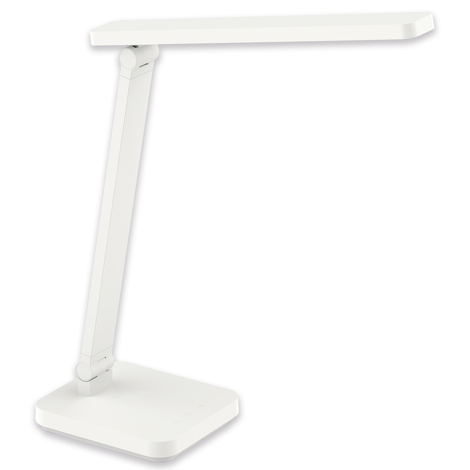 LAMPURA LED-Schreibtischleuchte - weiß - USB-Kabel