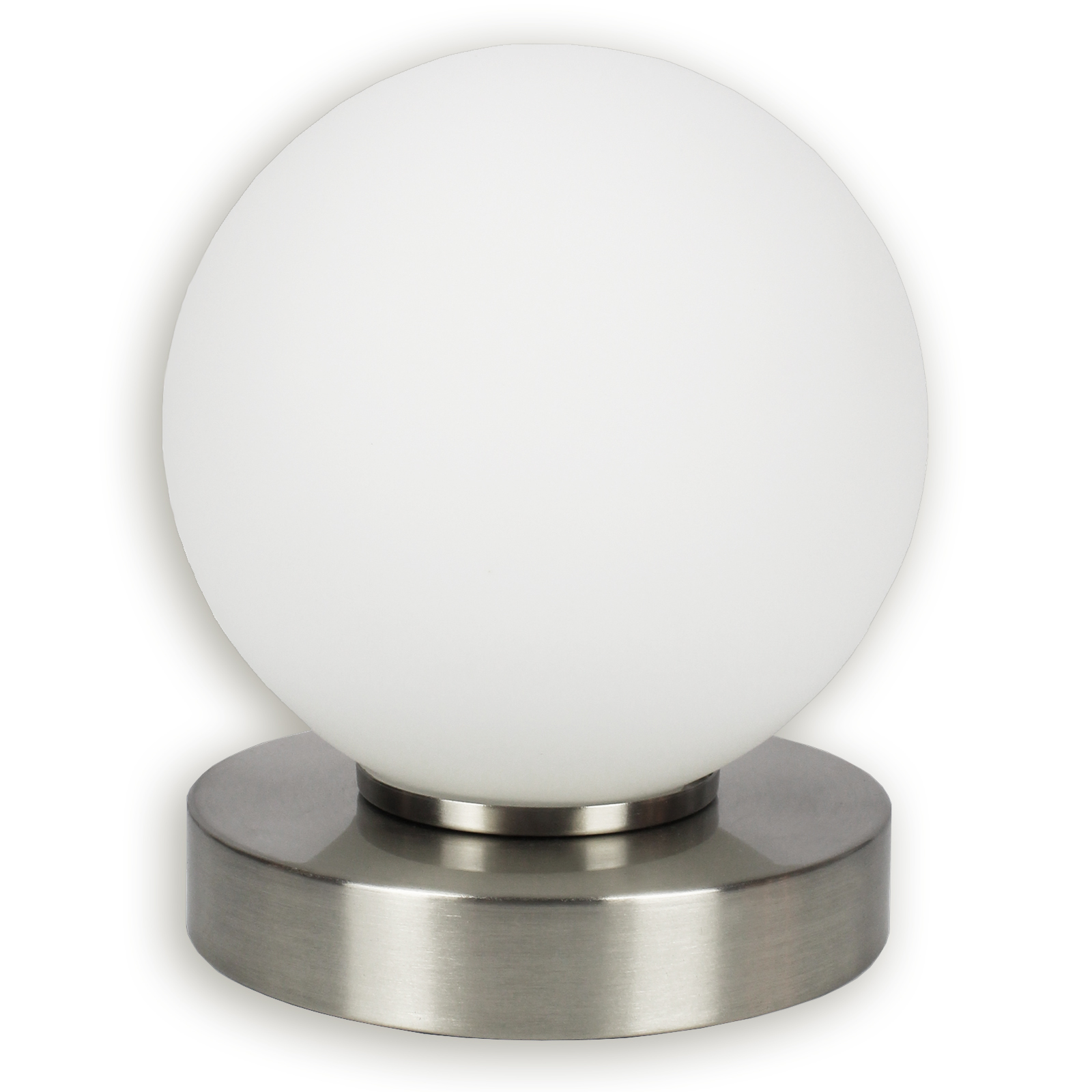 LAMPURA Touch-Tischlampe MOON - weiß