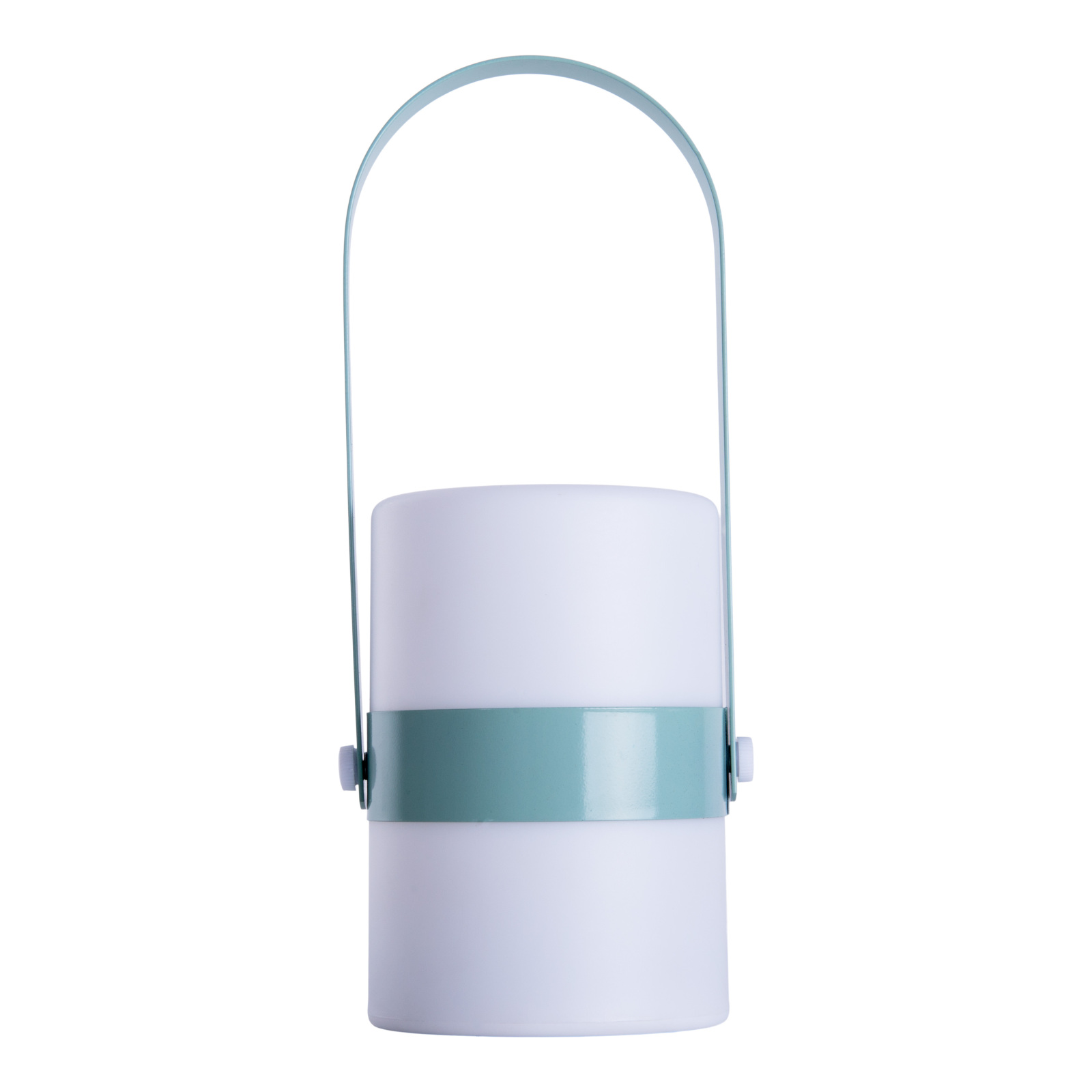 LED-Akku-Dekoleuchte NEO - weiß-mint - 28 cm