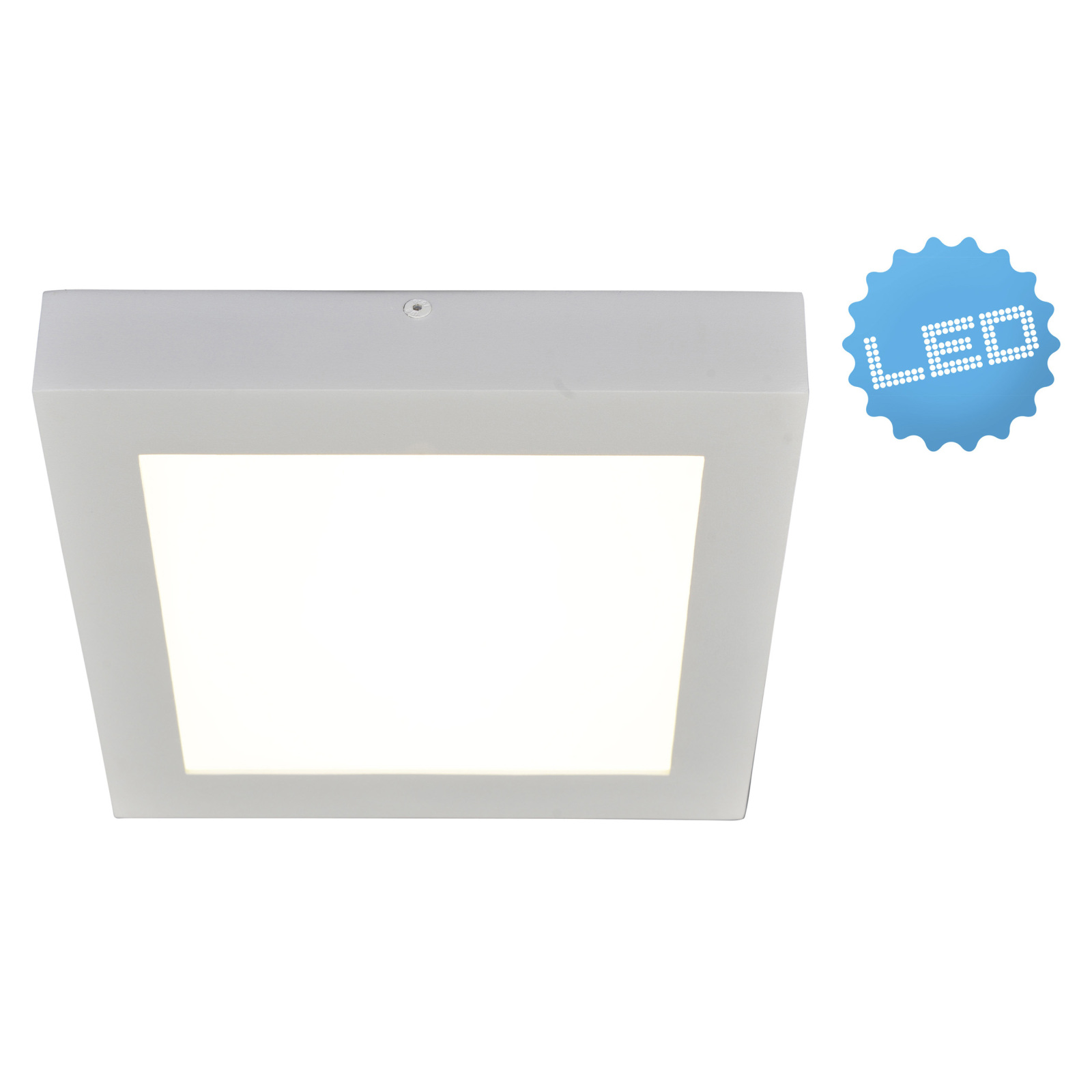 LED-Aufbaupanel AUPA - weiß - 17x17 cm