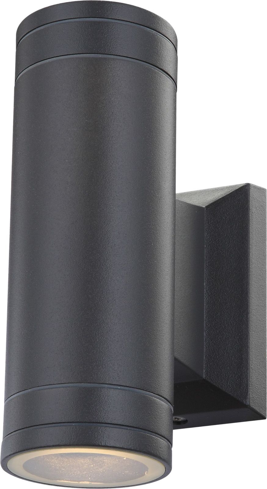 LED-Außenleuchte Aluminium - grau - Aluminium 