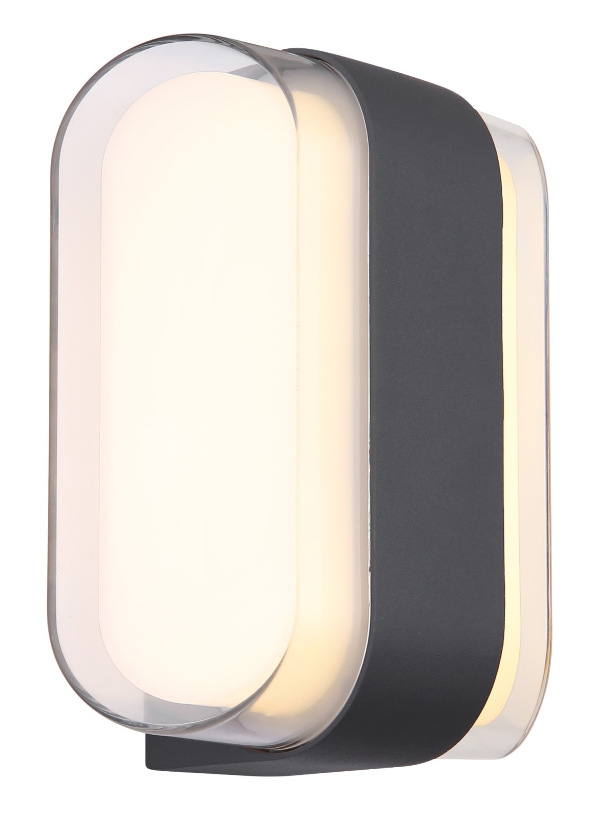 LED-Außenleuchte - anthrazit matt - 16 cm