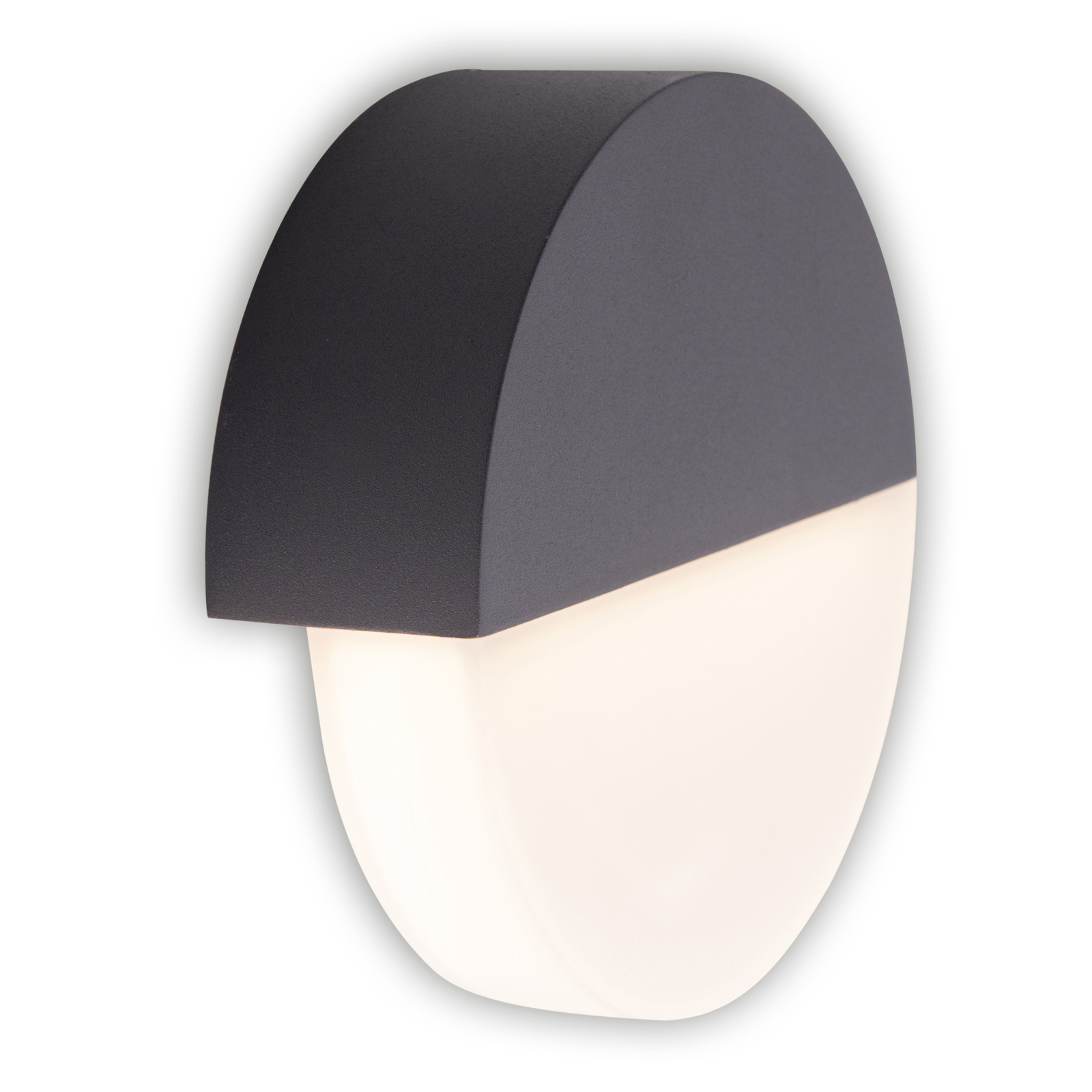 LED-Außenwandleuchte SOBRIO - anthrazit - 18 cm