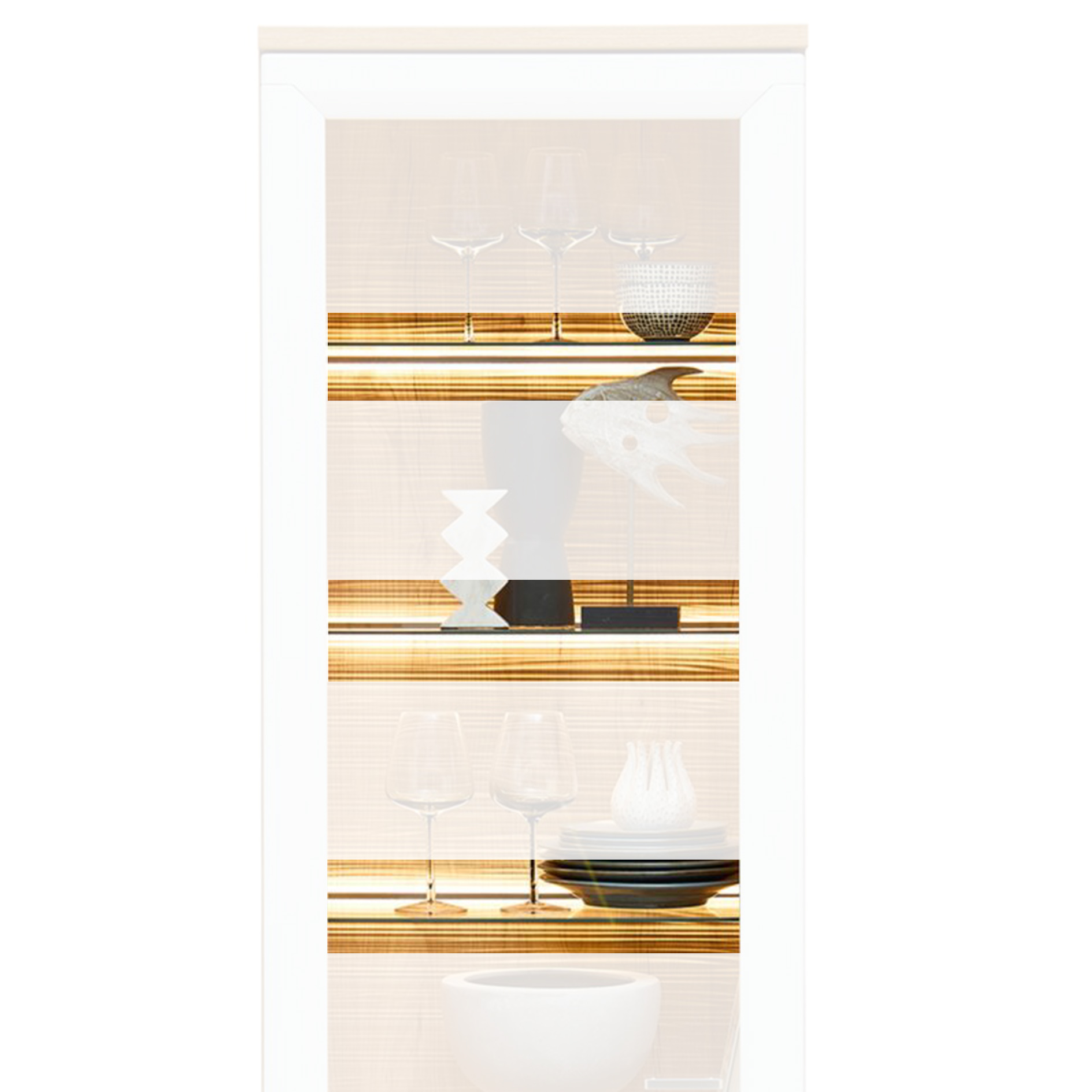 LED-Bodenbeleuchtung - 3er-Set - für 60 cm Glasböden