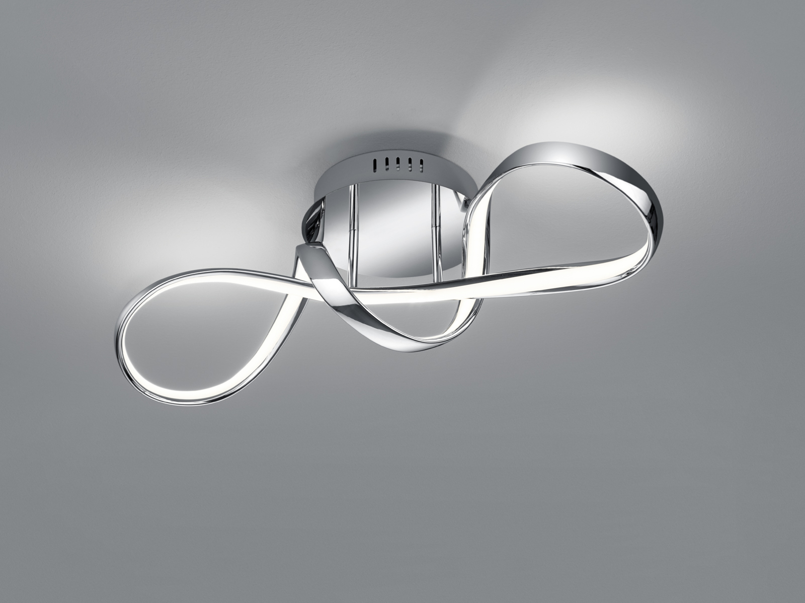 LED-Deckenlampe - Chrom - Switch Dimmer - 60 cm 