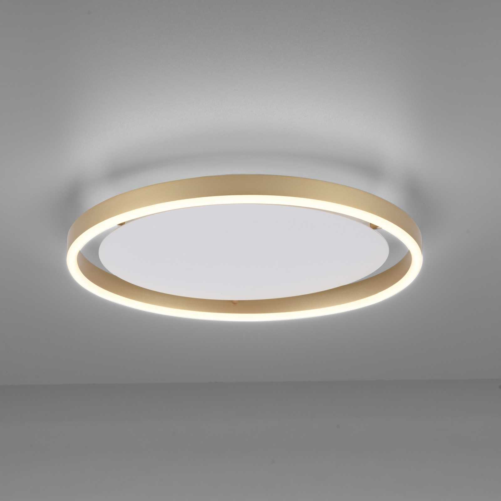 LED-Deckenlampe - Messing matt - 3-Stufen Dimmer