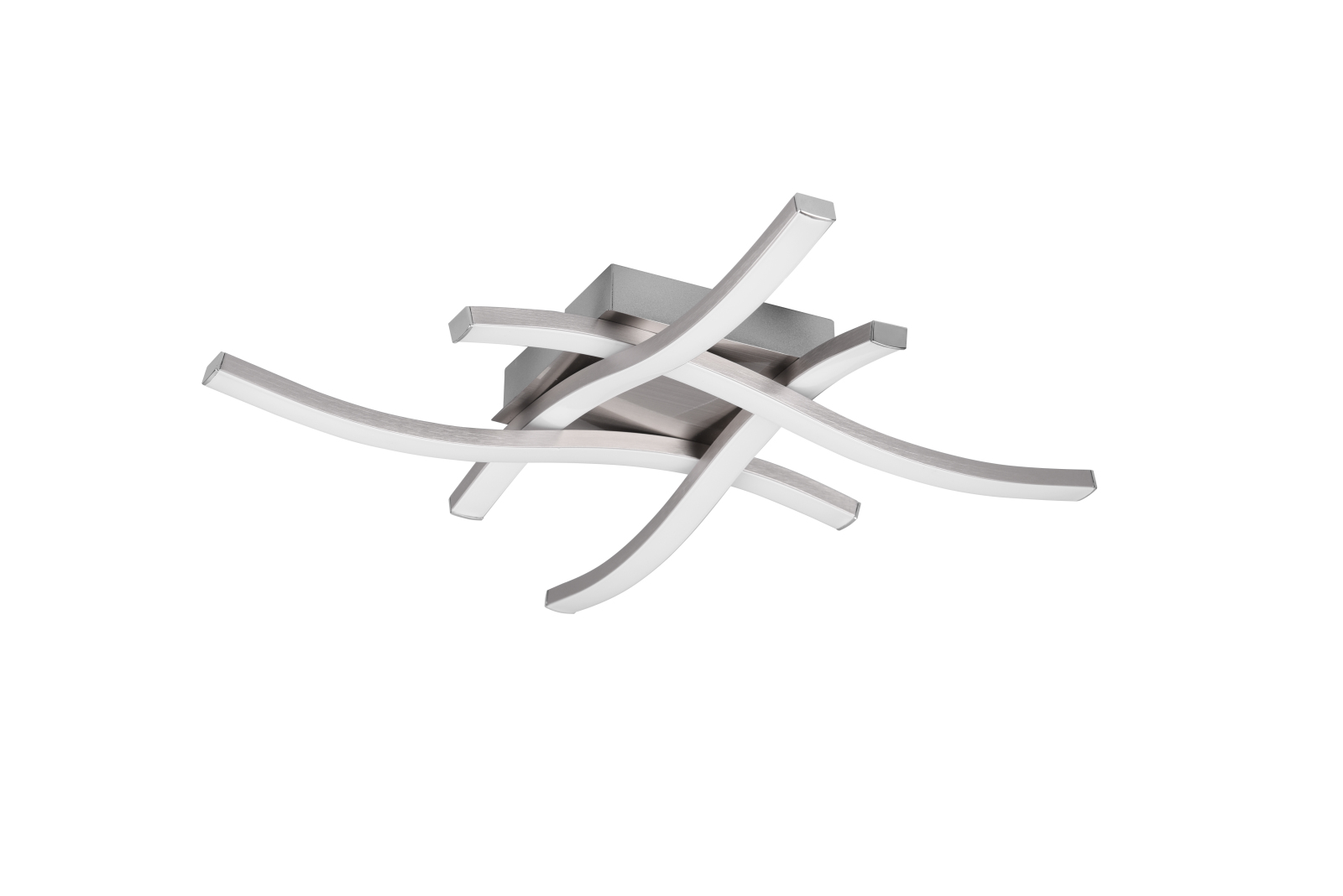 LED-Deckenlampe - Nickel matt - dimmbar - 46 cm
