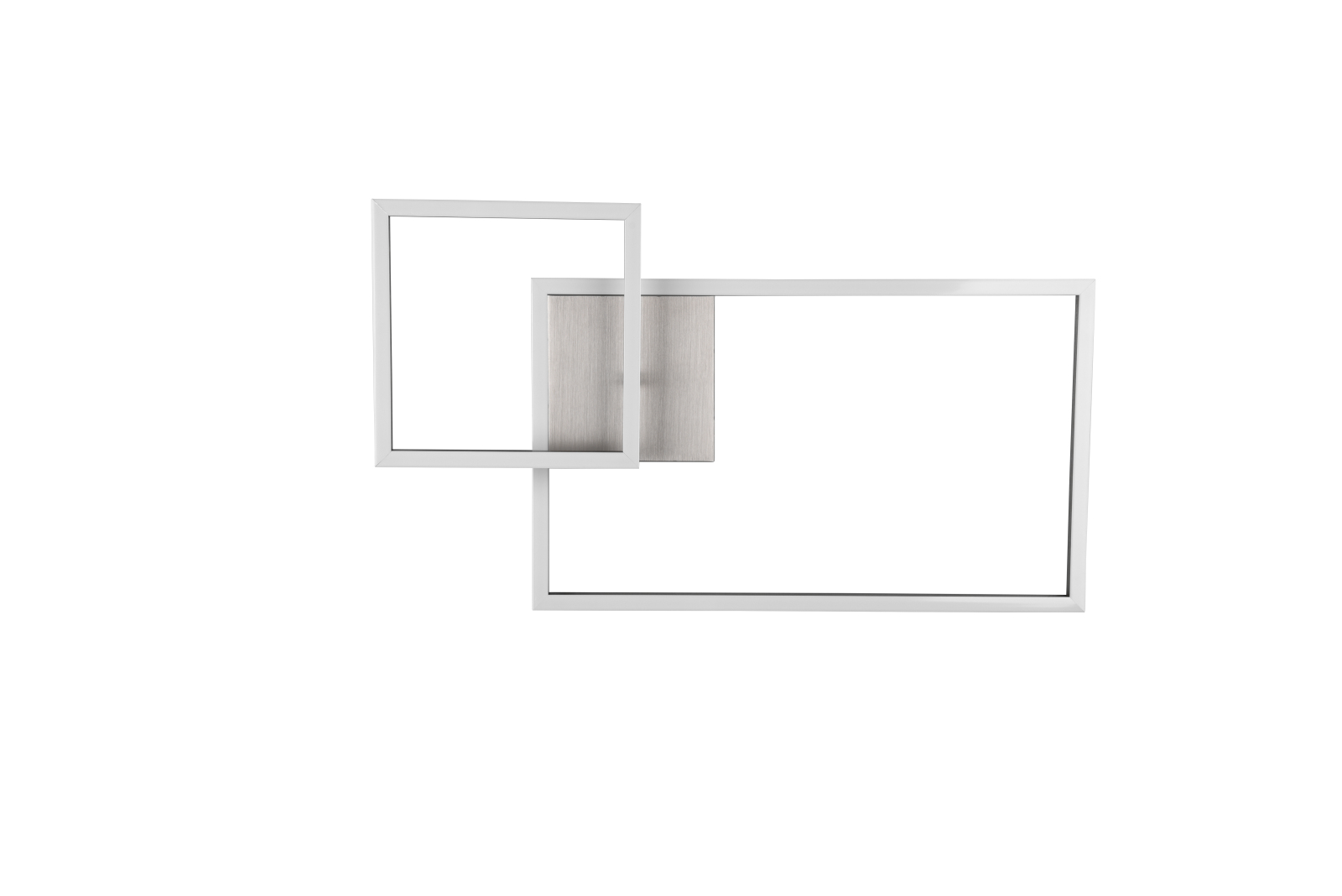 LED-Deckenlampe - Nickel matt - dimmbar - schwenkbar - 63,5 cm