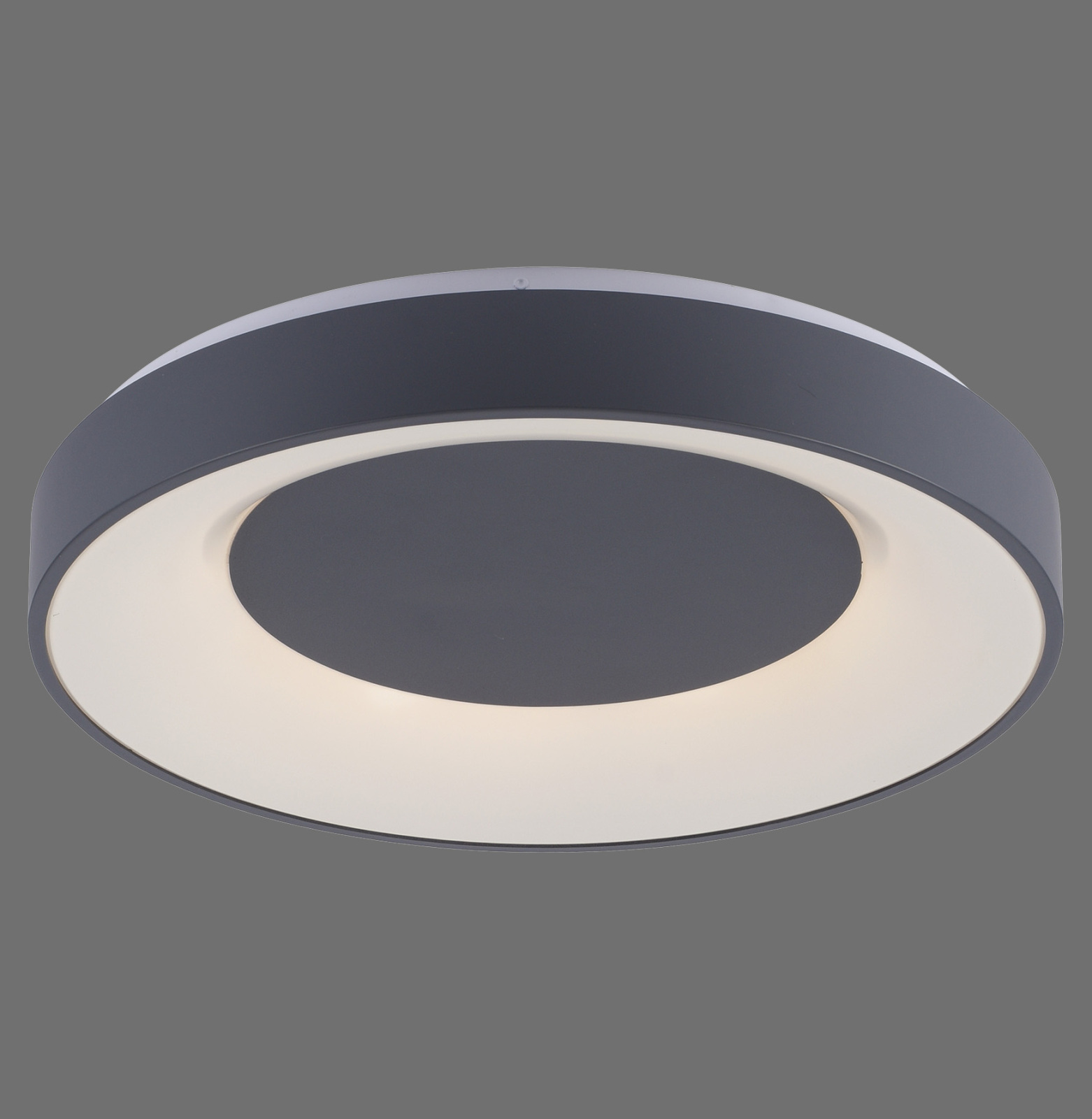 LED-Deckenleuchte - anthrazit - SmartHome - Ø 50 cm