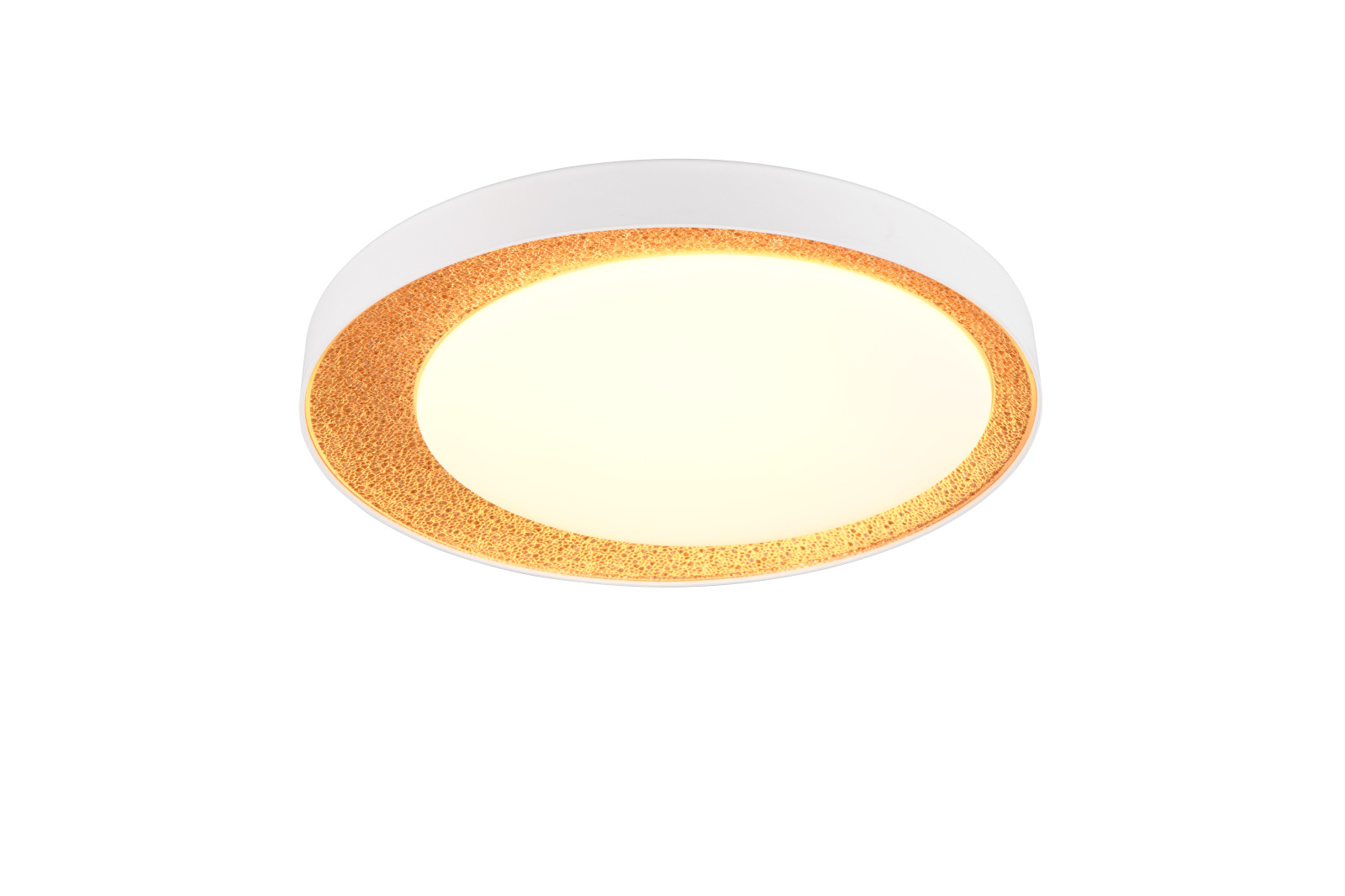 LED-Deckenleuchte - gold - dimmbar