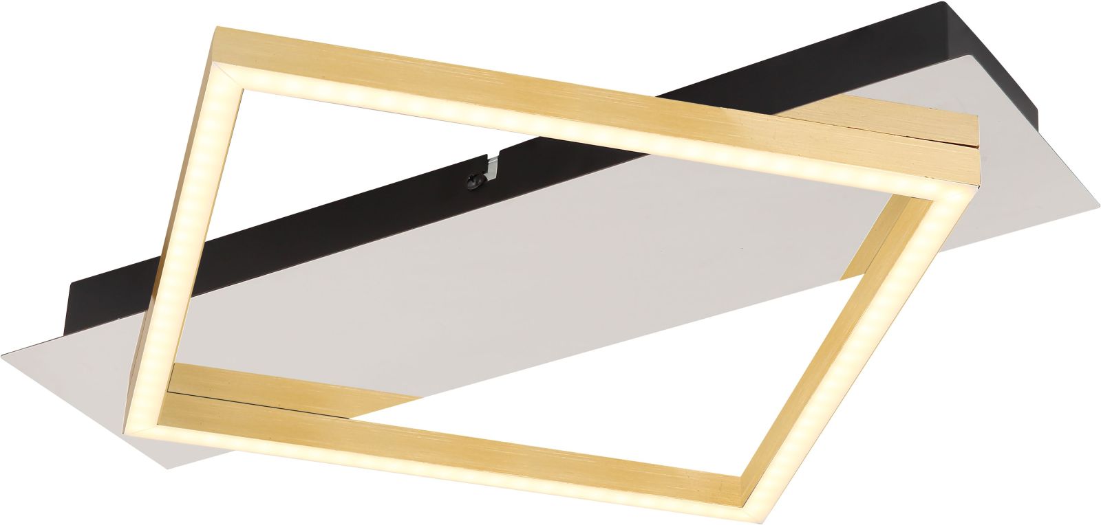 LED-Deckenleuchte - goldfarben - Aluminium - 40 cm breit