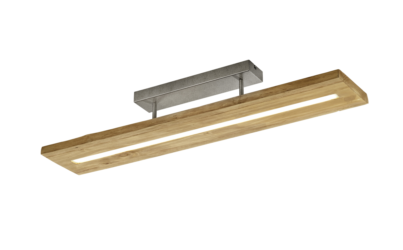 LED-Deckenleuchte - holzfarbig - Switch Dimmer