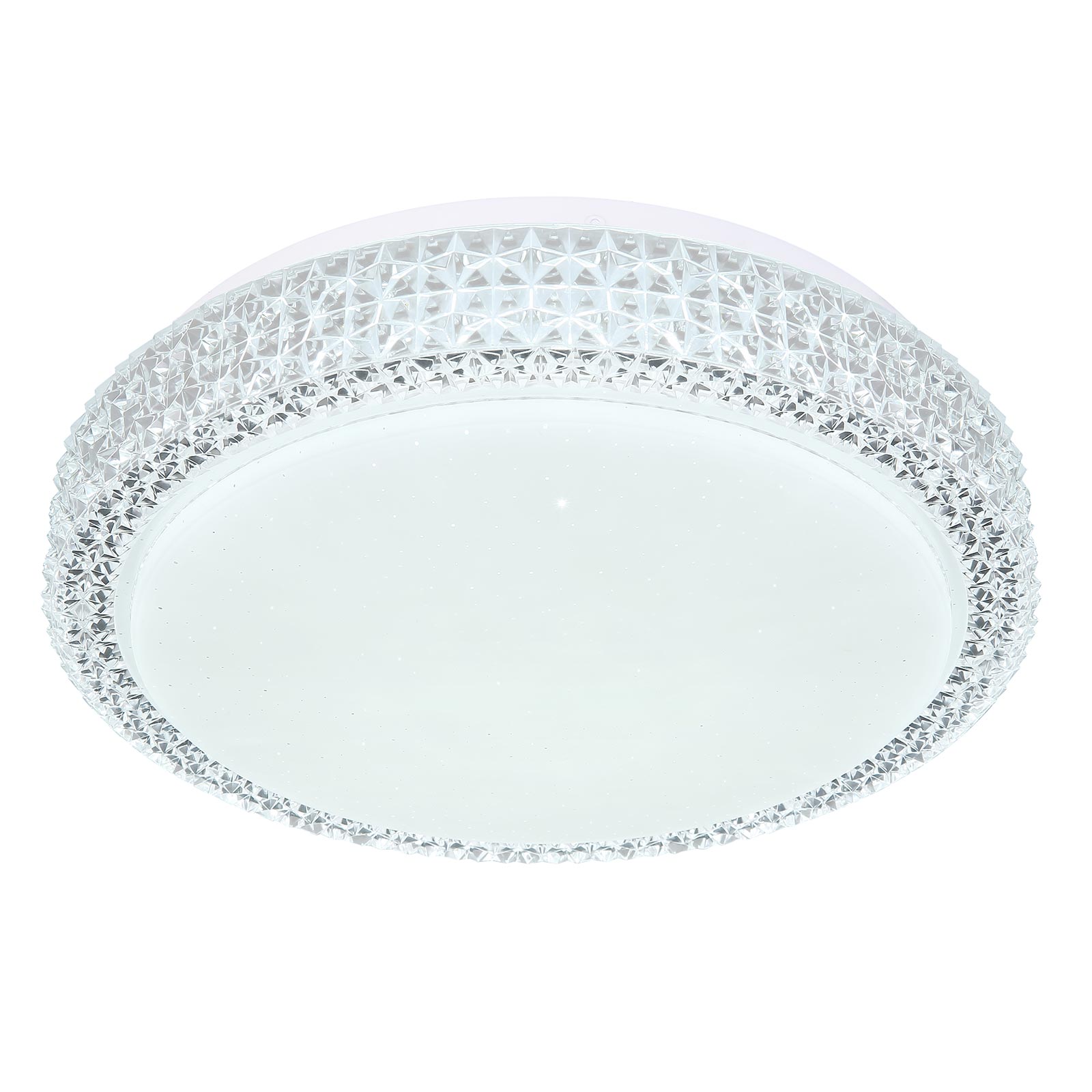 LED-Deckenleuchte - Kristallrahmen - Ø 26 cm