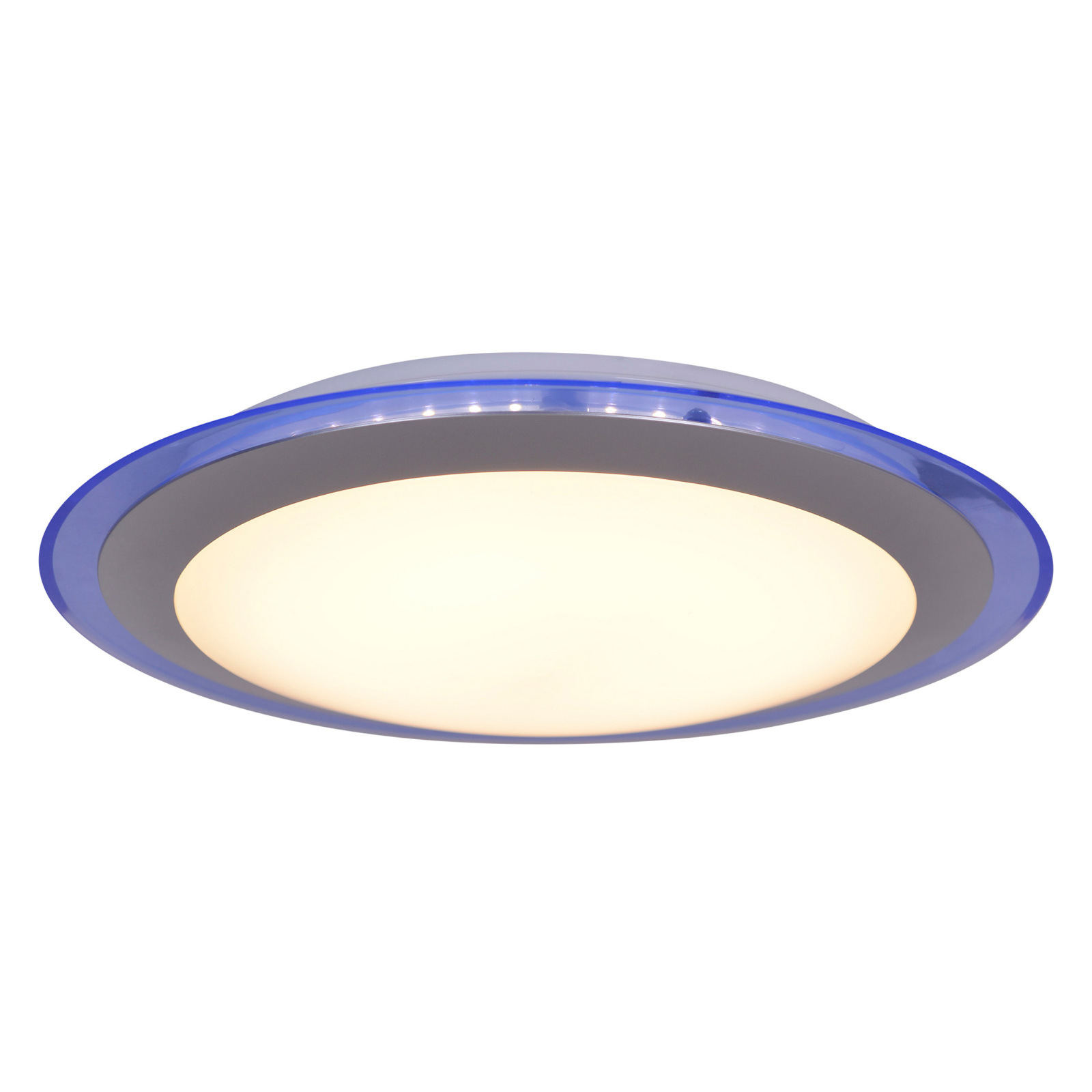 LED-Deckenleuchte LUTOS - blau - 33 cm