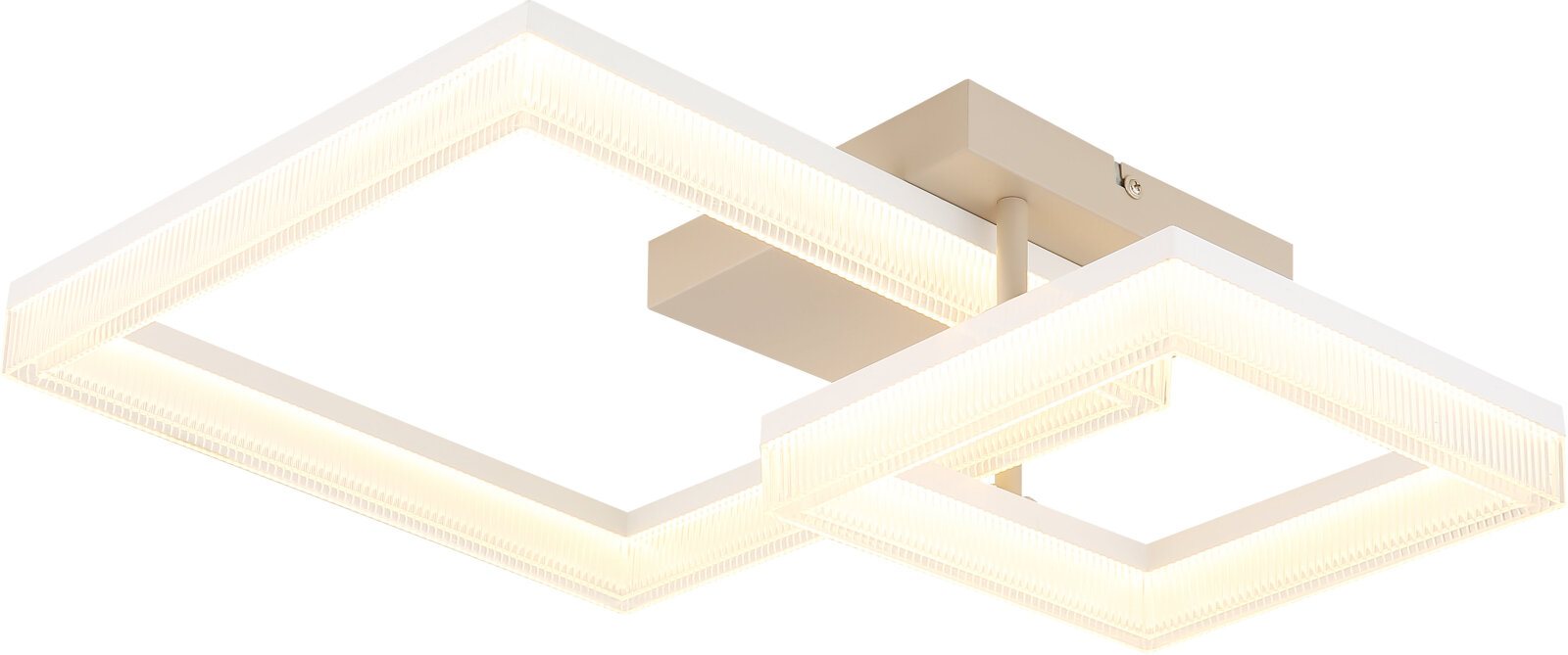 LED-Deckenleuchte - sandfarben - 62 cm