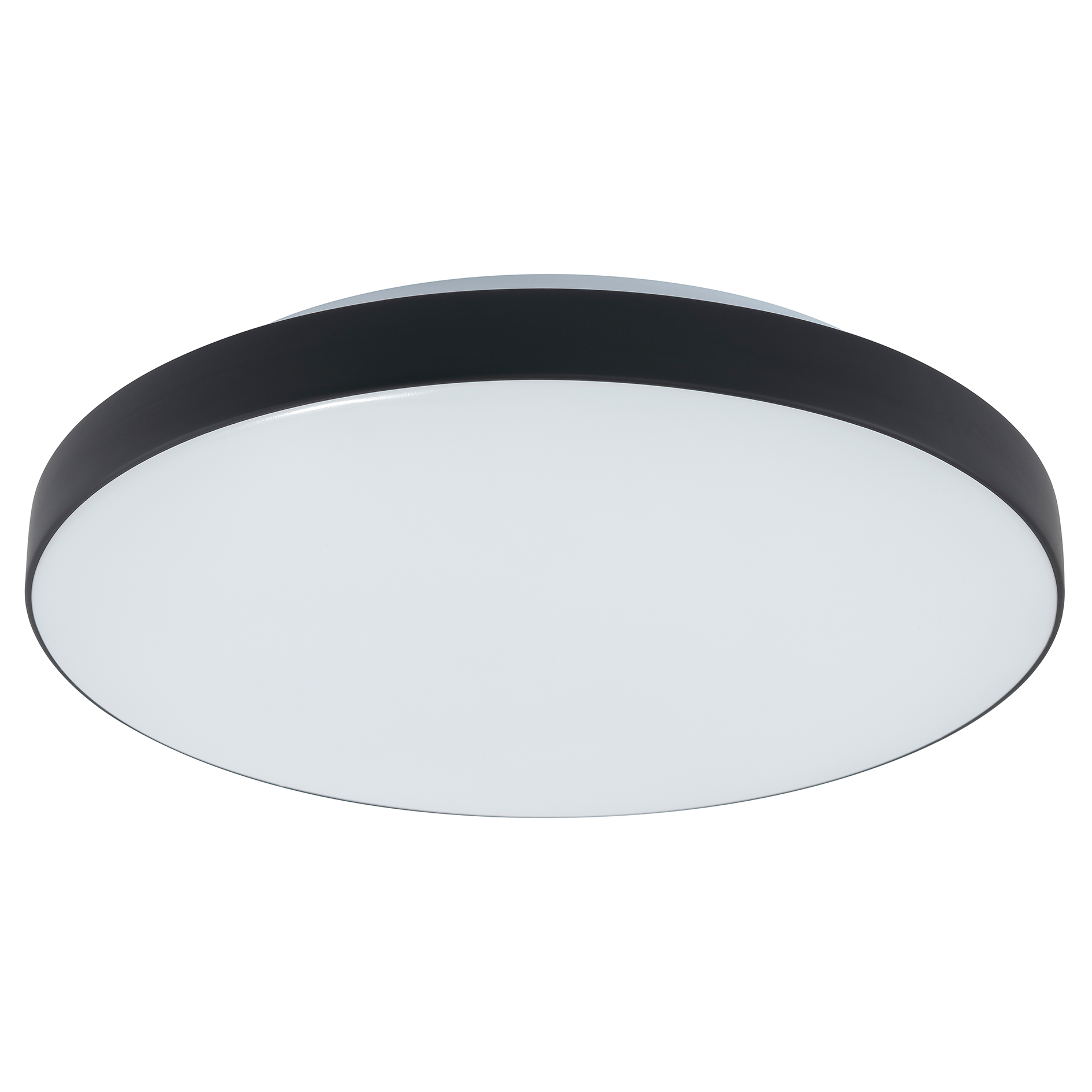 LED-Deckenleuchte - schwarz - Ø 28 cm