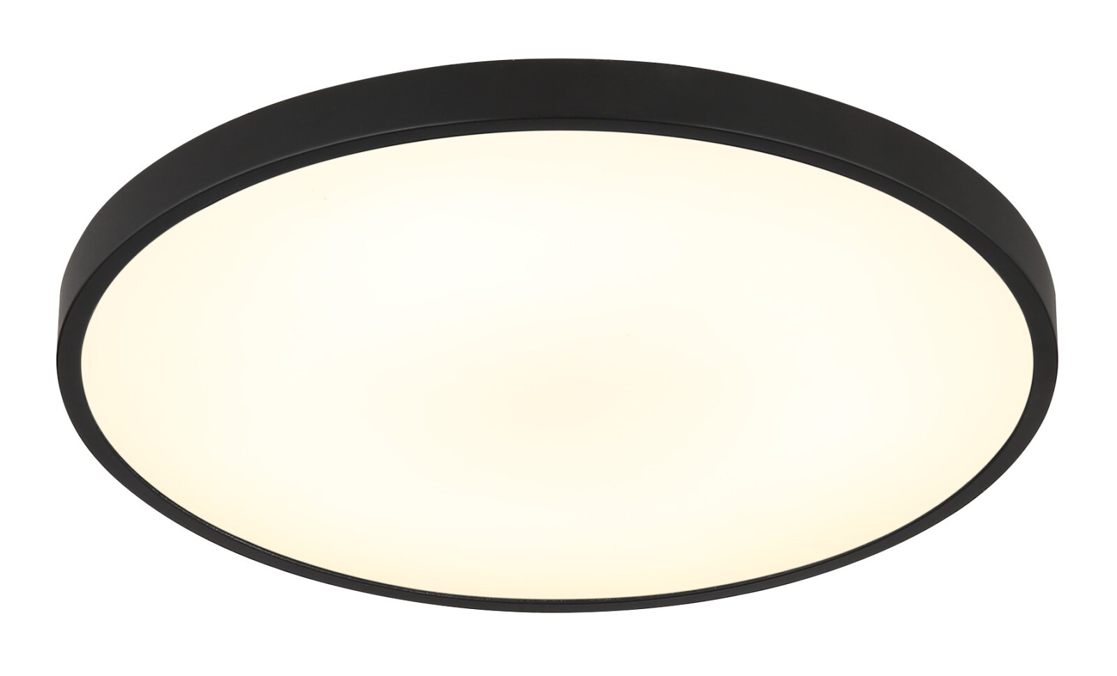 LED-Deckenleuchte - schwarz-opal - Ø 23 cm