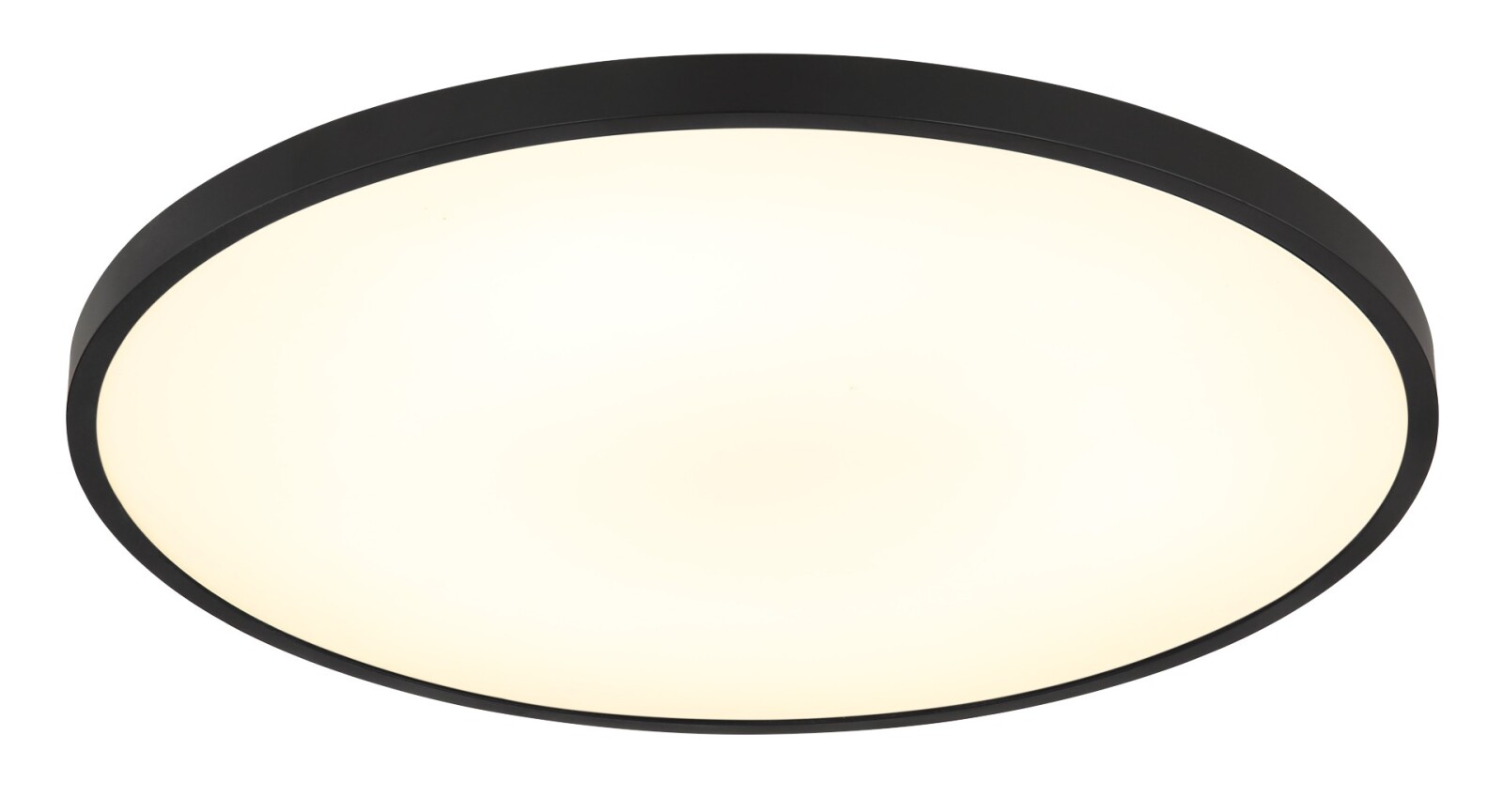 LED-Deckenleuchte - schwarz-opal - Ø 40 cm