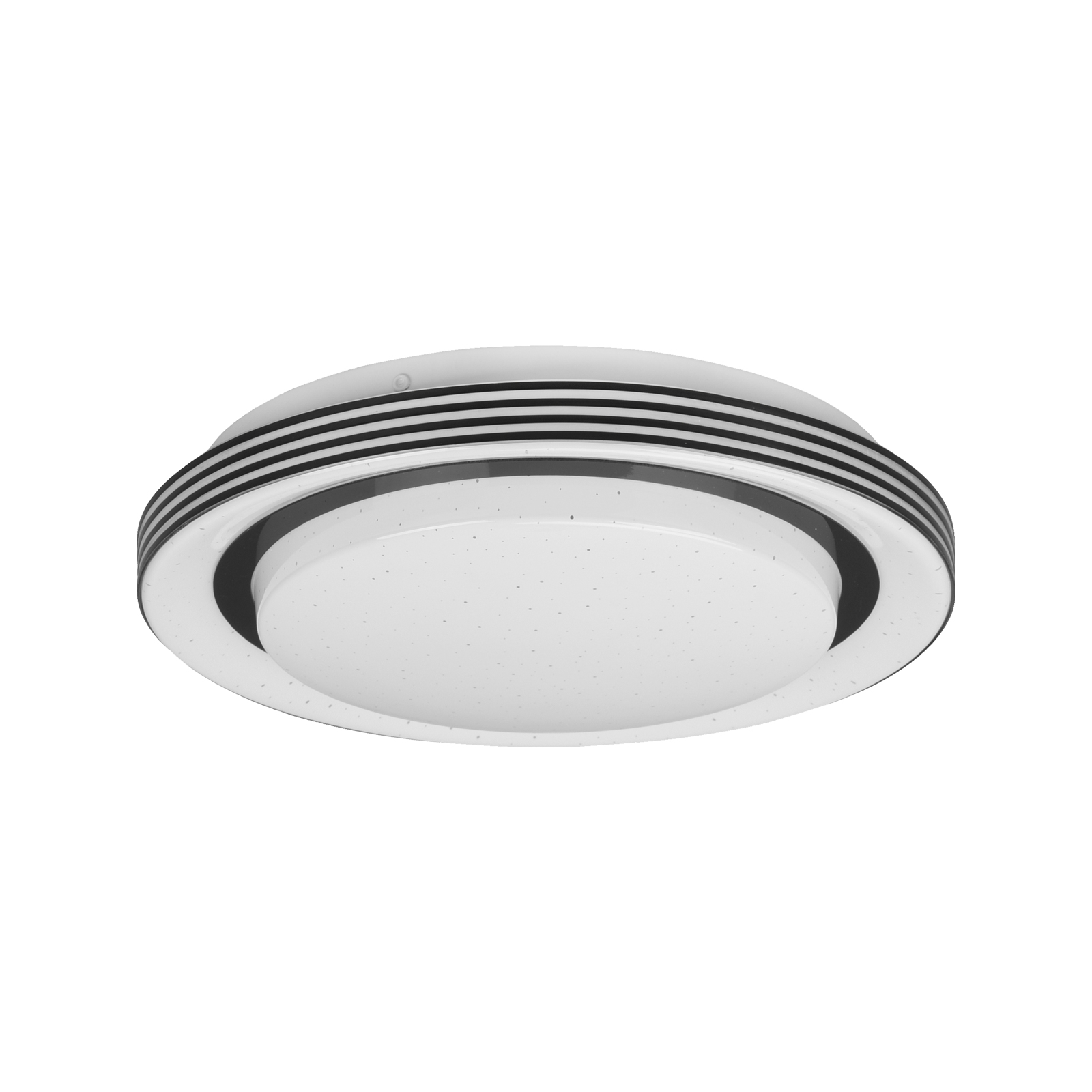LED-Deckenleuchte - silber - Ø 27 cm