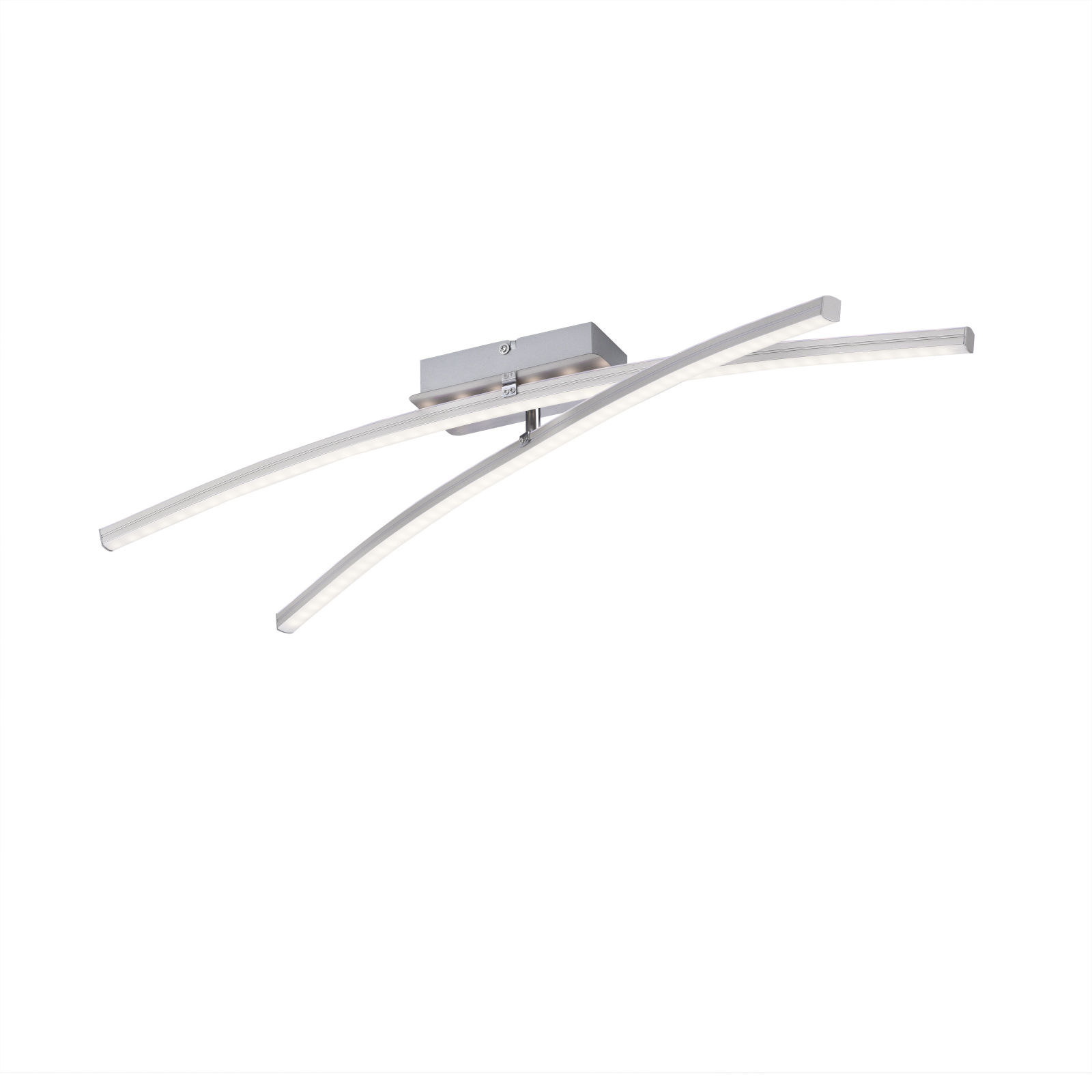 LED-Deckenleuchte - Stahl - dimmbar - RGB - 80,5 cm breit