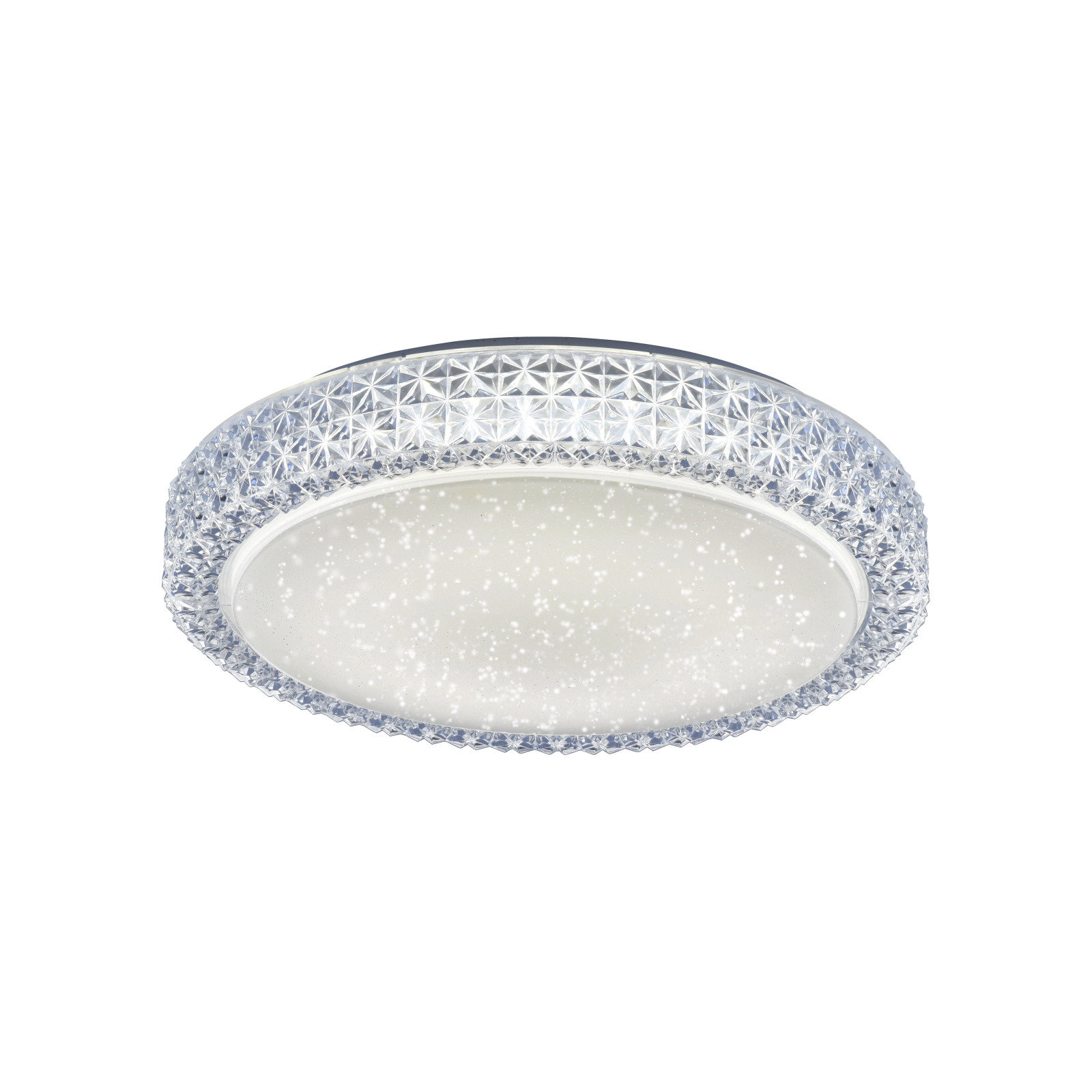 LED-Deckenleuchte - transparent - dimmbar - 40 cm