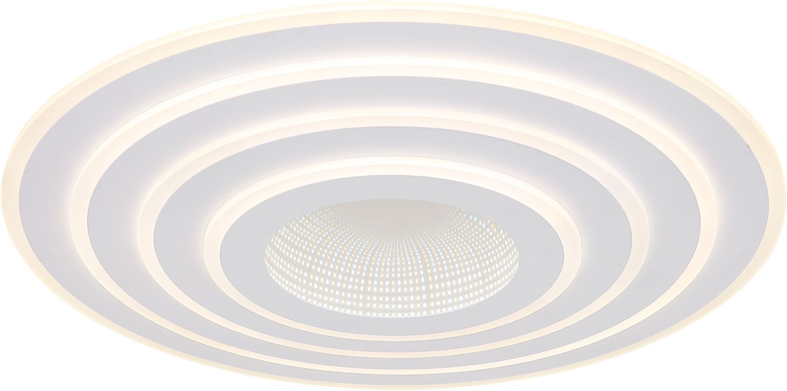 LED-Deckenleuchte - weiß - 3D-Effekt - Ø 70 cm