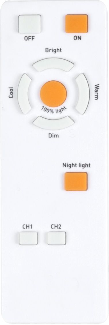 LED-Deckenleuchte - weiß - dimmbar - Ø 46 cm