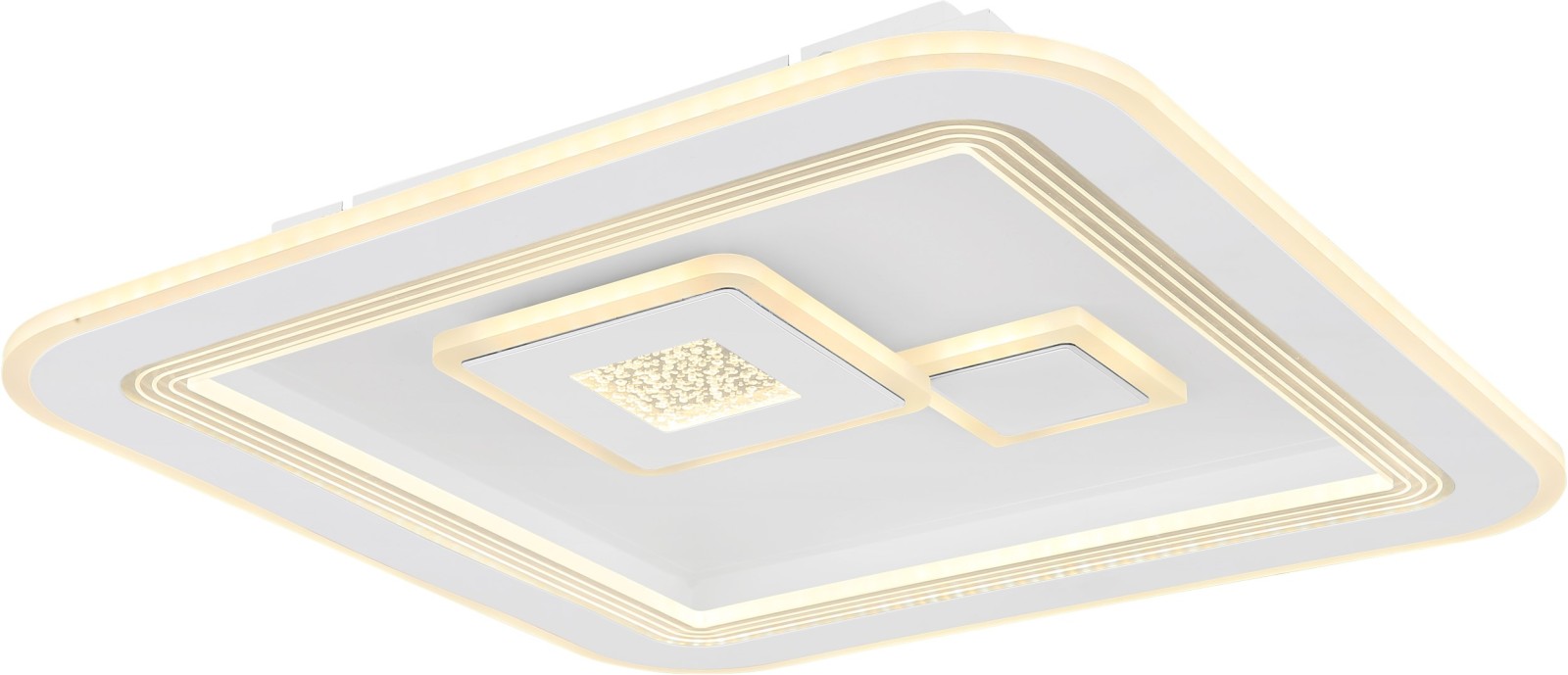 LED-Deckenleuchte - weiß - dimmbar - mit Fernbedienung