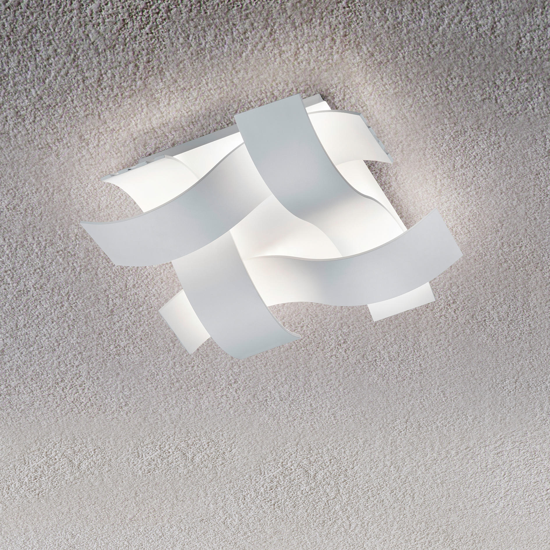 LED-Deckenleuchte - weiß matt - 11x35 cm