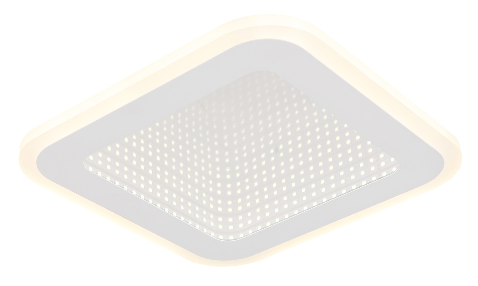 LED-Deckenleuchte - weiß matt - 3D-Effekt