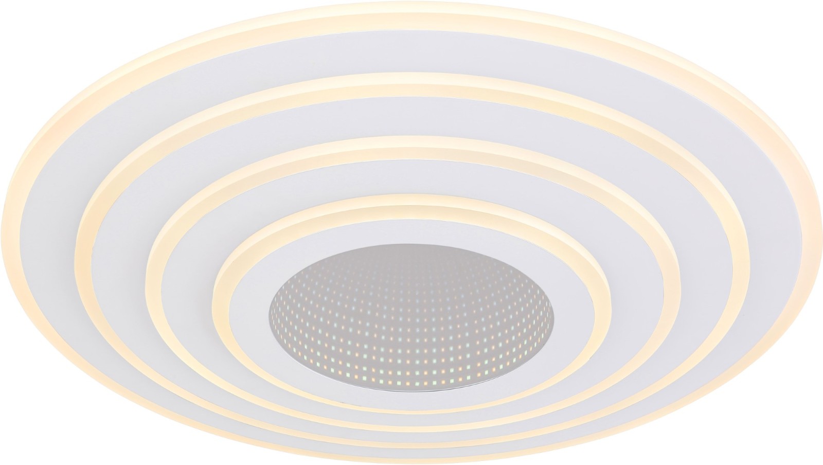 LED-Deckenleuchte - weiß matt - mit Fernbedienung - Ø 42 cm