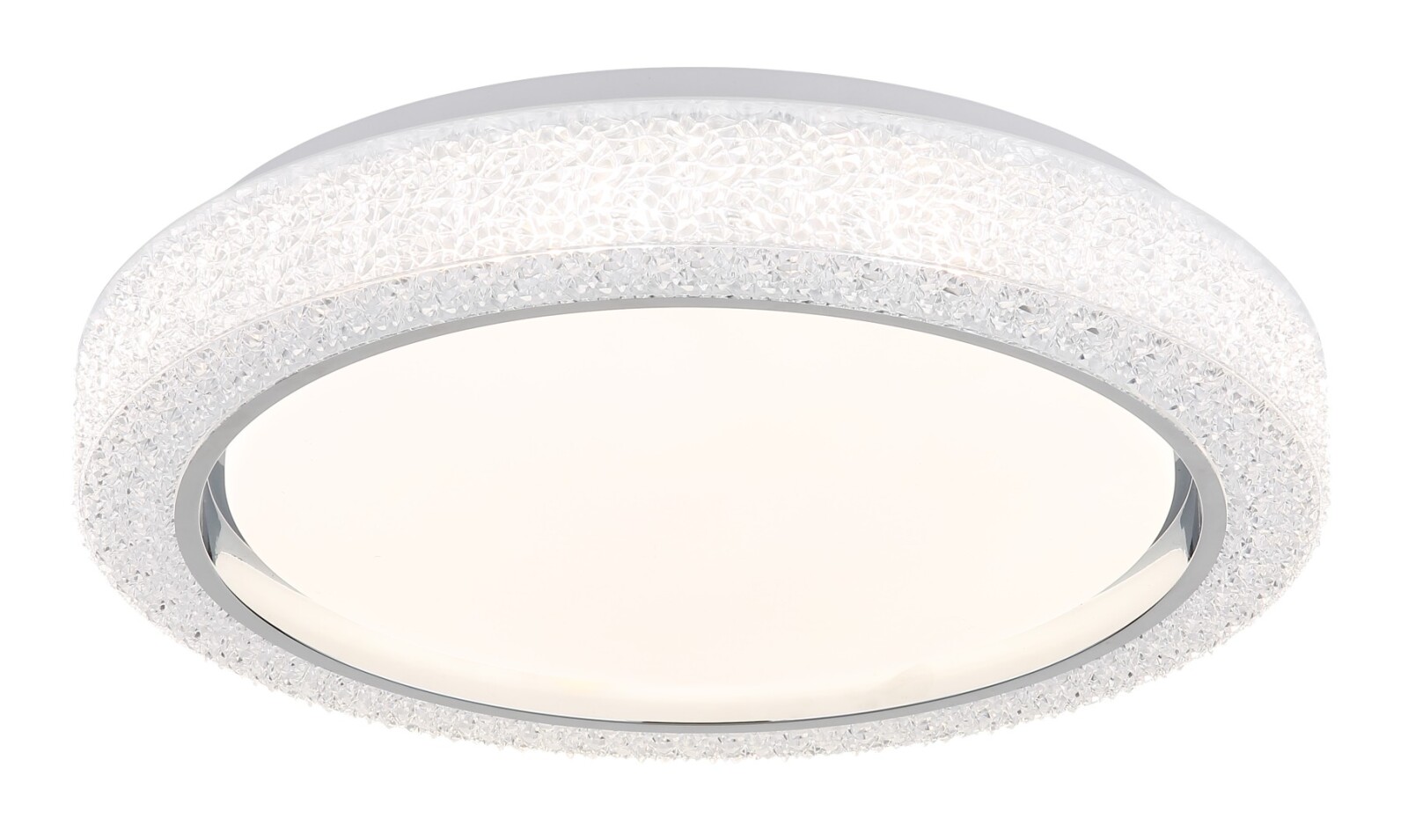 LED-Deckenleuchte - weiß - opal - Memoryfunktion