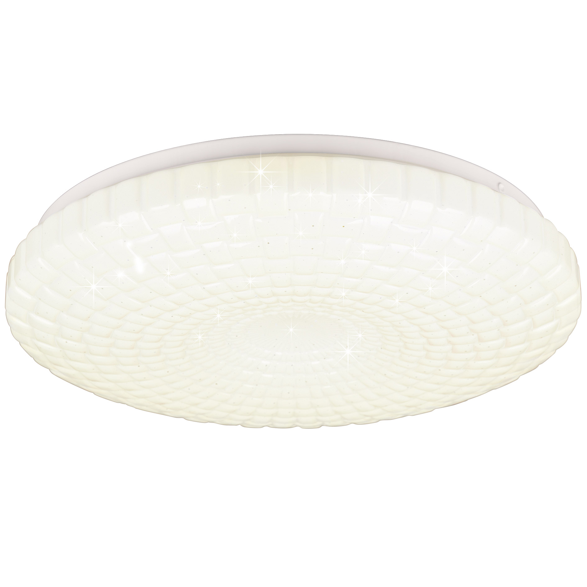 LED-Deckenleuchte - weiß - Starlight Effekt - Ø 33 cm