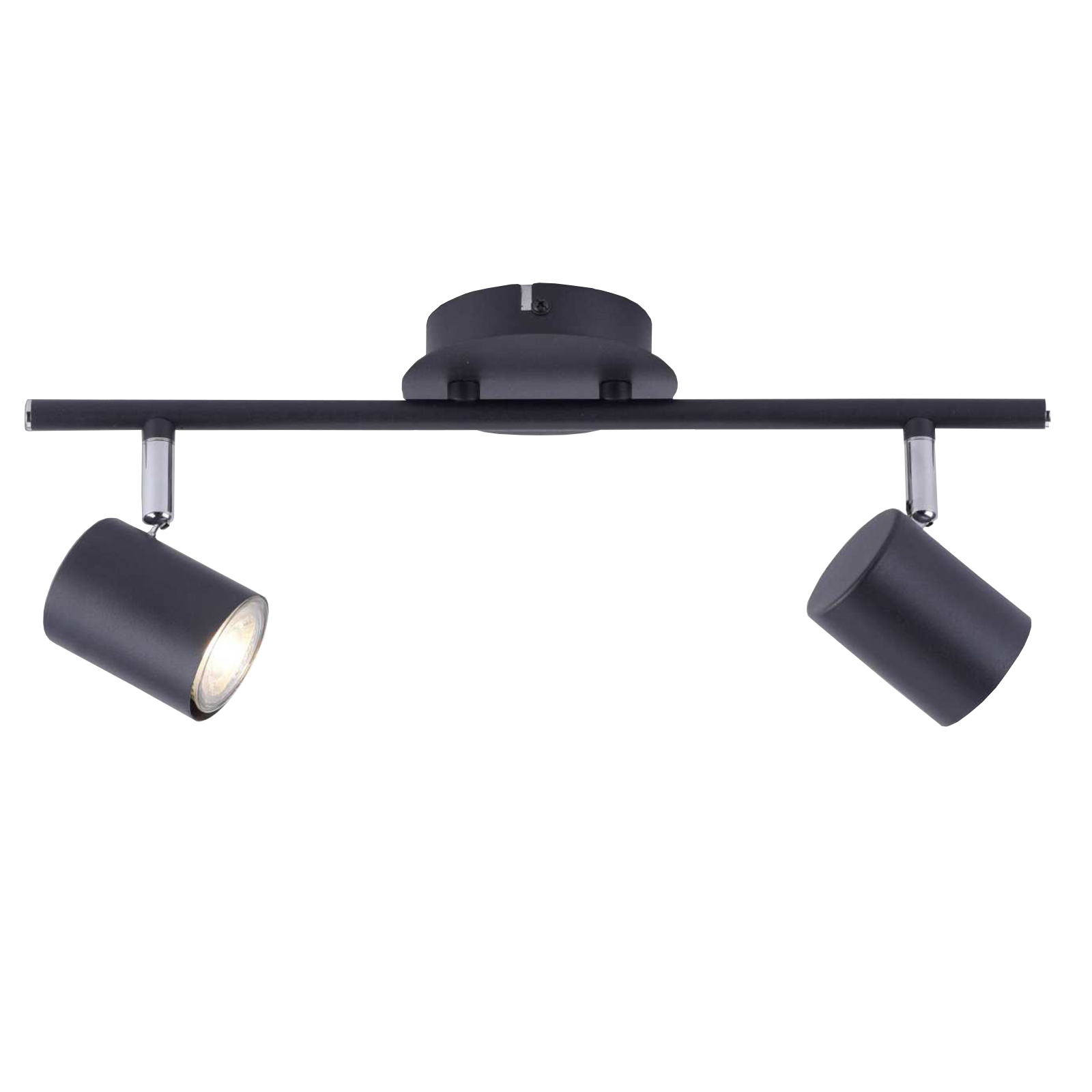 LED-Deckenstrahler - anthrazit - 2-flammig 