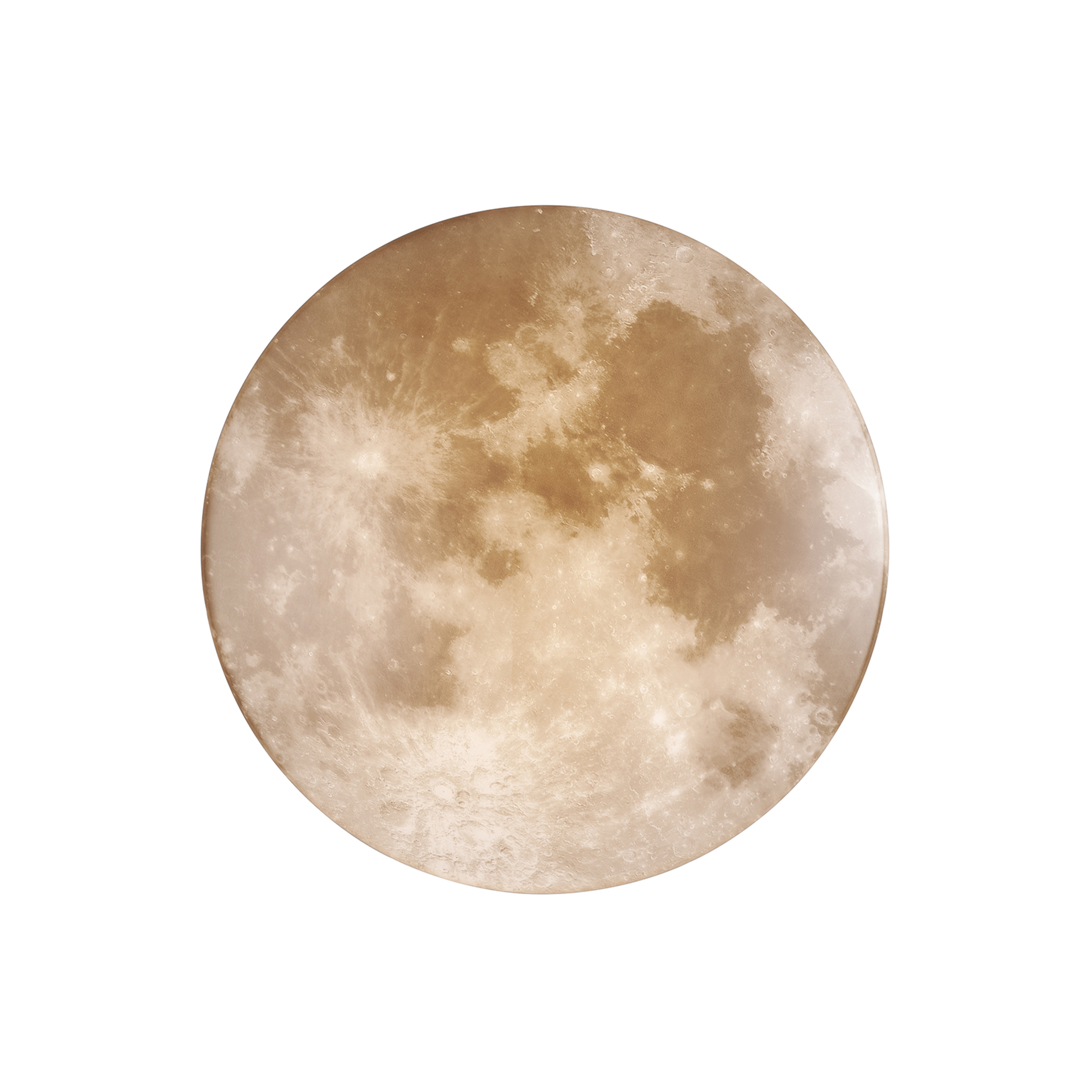 LED-Deko-Deckenleuchte - Mond - 37 cm