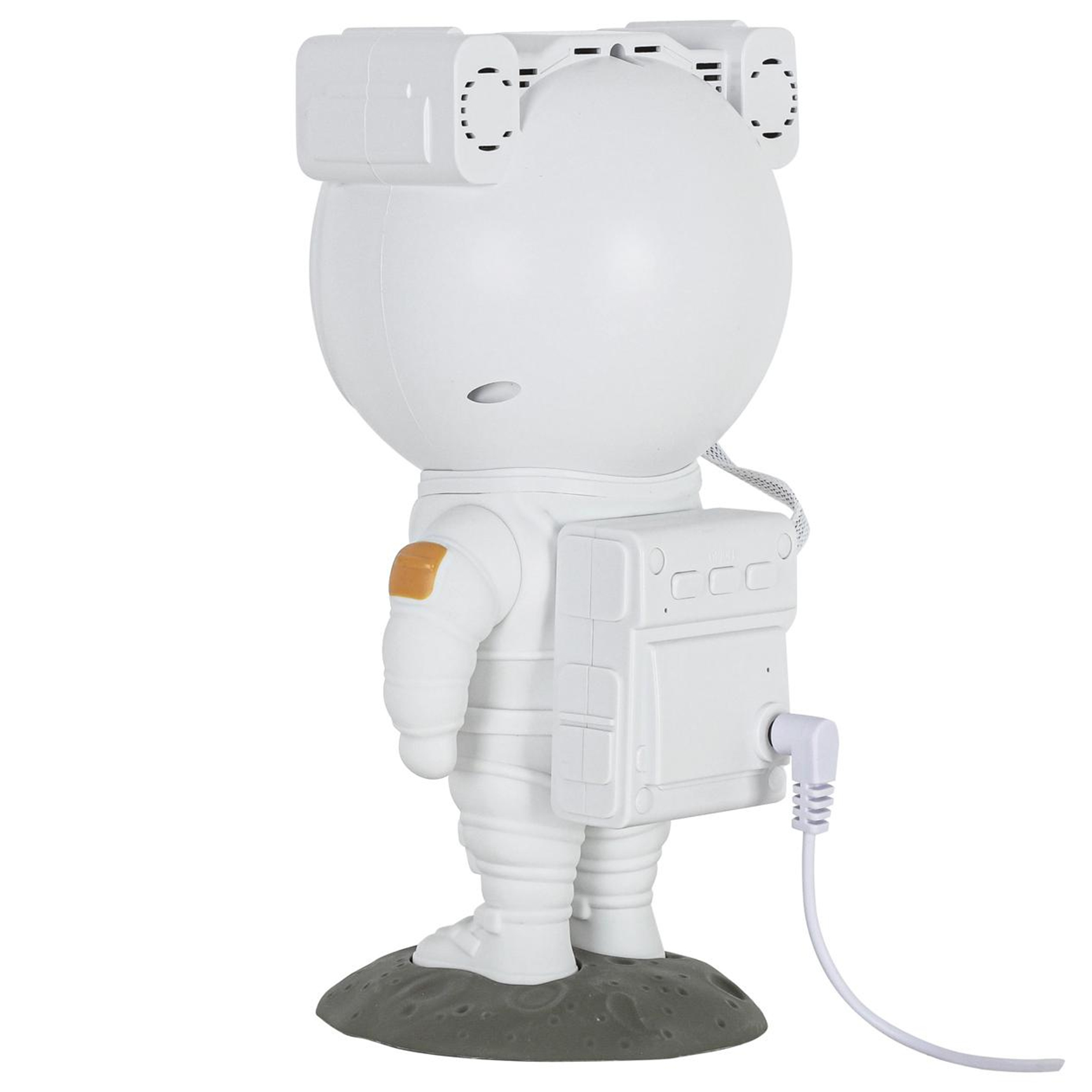 LED-Deko-Tischleuchte ASTRONAUT - weiß-schwarz
