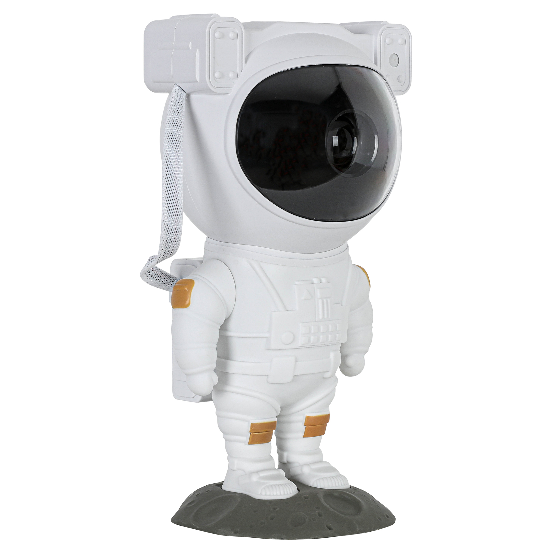 LED-Deko-Tischleuchte ASTRONAUT - weiß-schwarz