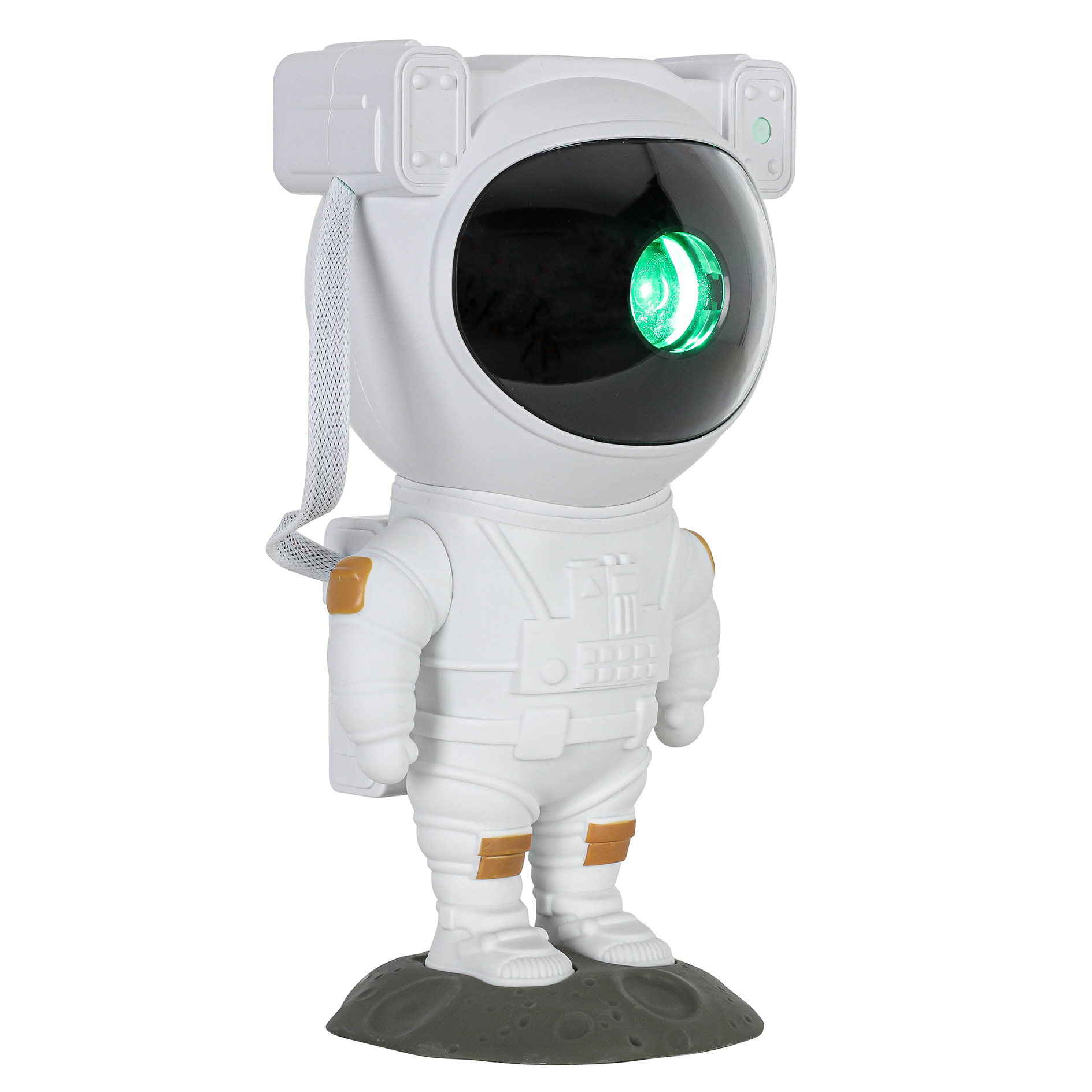 LED-Deko-Tischleuchte ASTRONAUT - weiß-schwarz