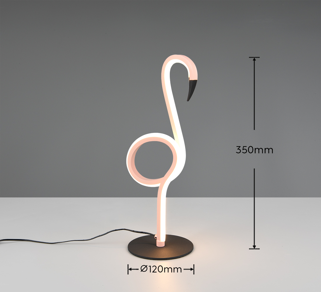 LED-Deko-Tischleuchte - pink - Flamingo