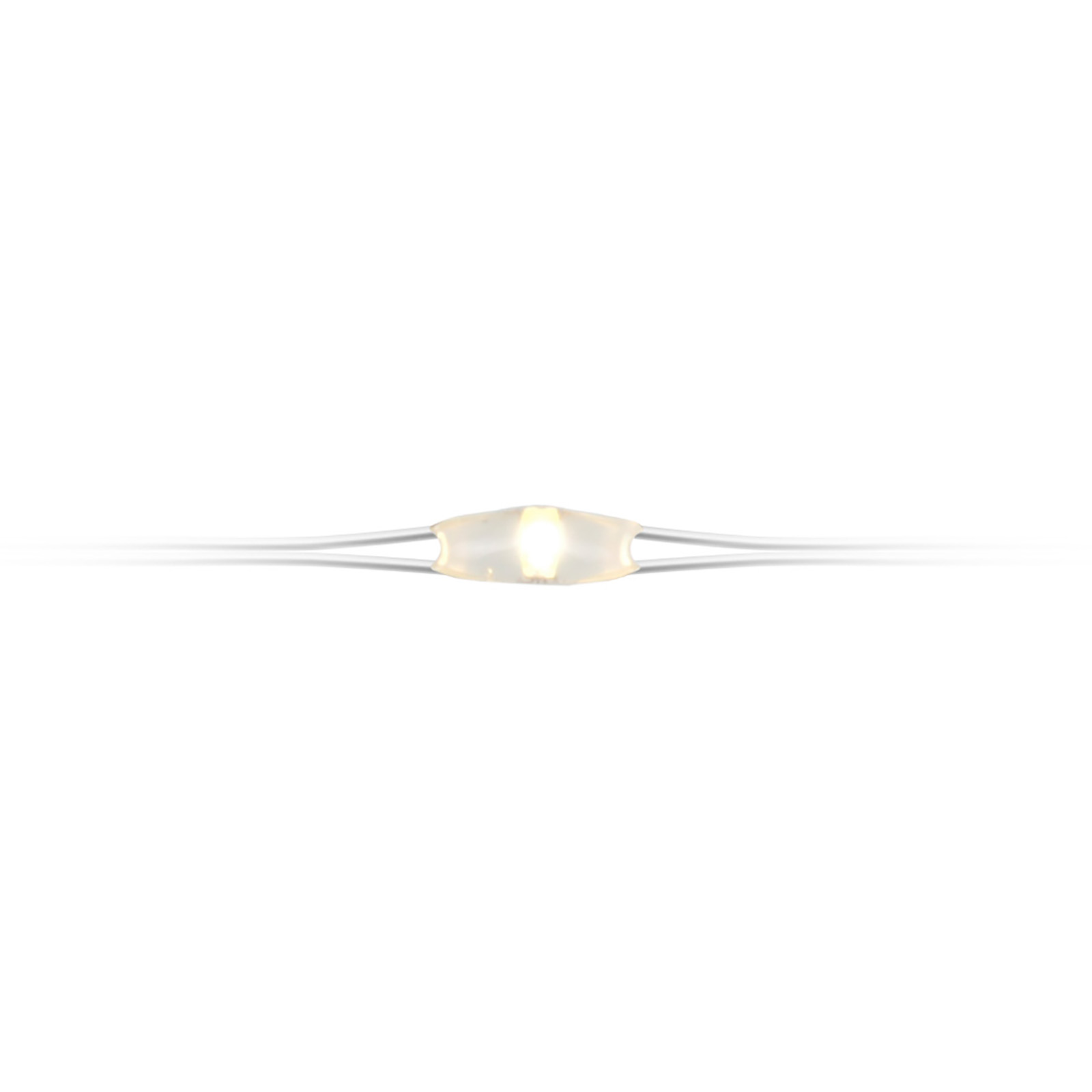 LED-Drahtbeleuchtung - warmweiß - 45 cm lang