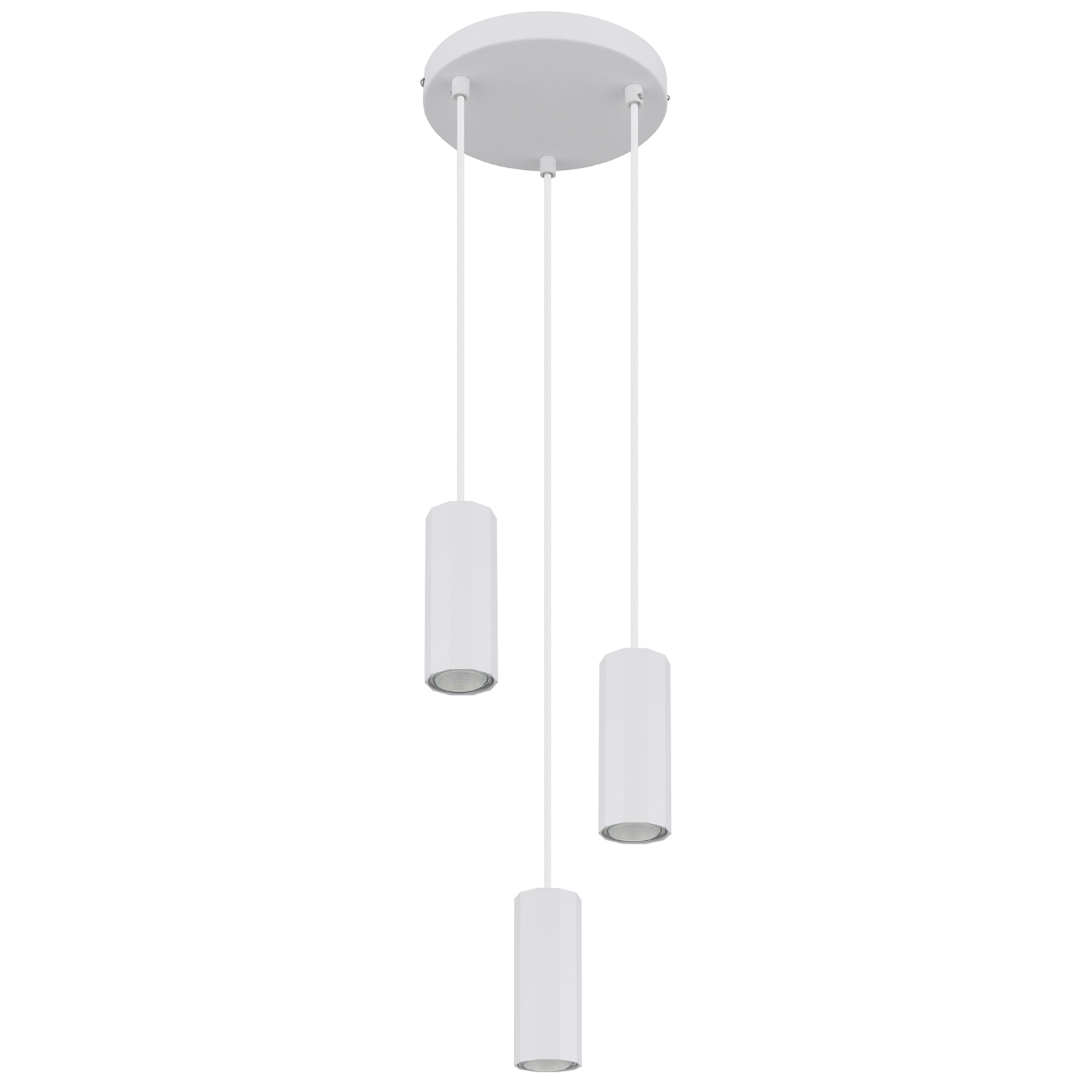 LED-Hängeleuchte - weiß matt - 3-flammig