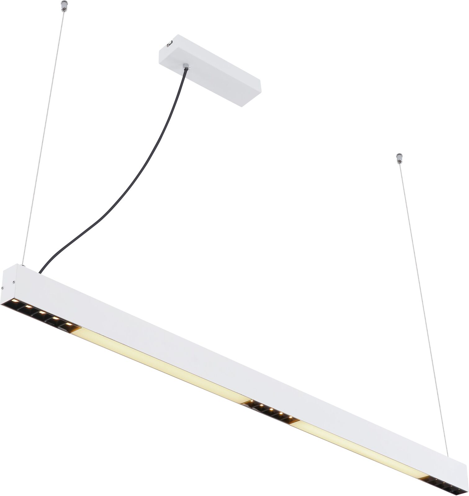 LED-Hängeleuchte - weiß matt - dimmbar