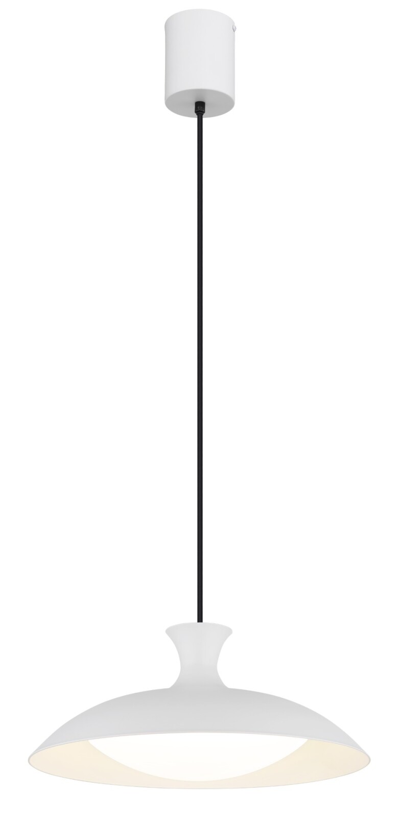 LED-Hängeleuchte - weiß matt - opal matt - Memoryfunktion - Ø 40 cm