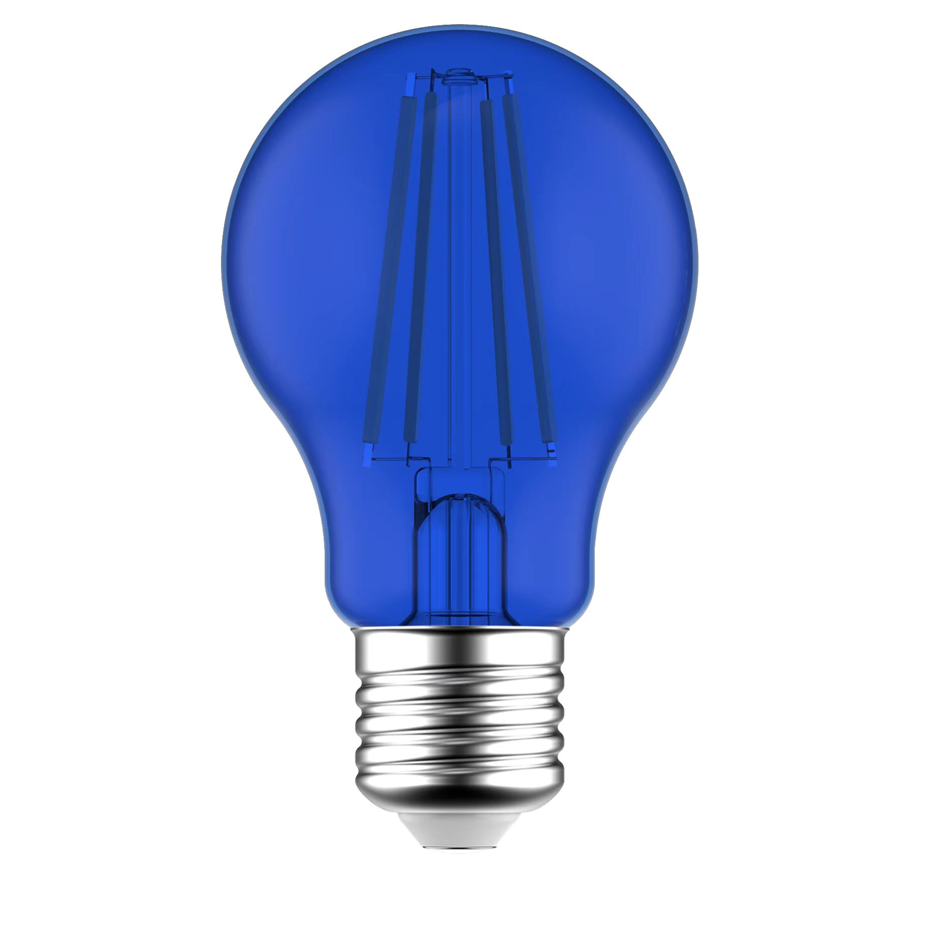 LED-Leuchtmittel - blau - 4,5 Watt - E27