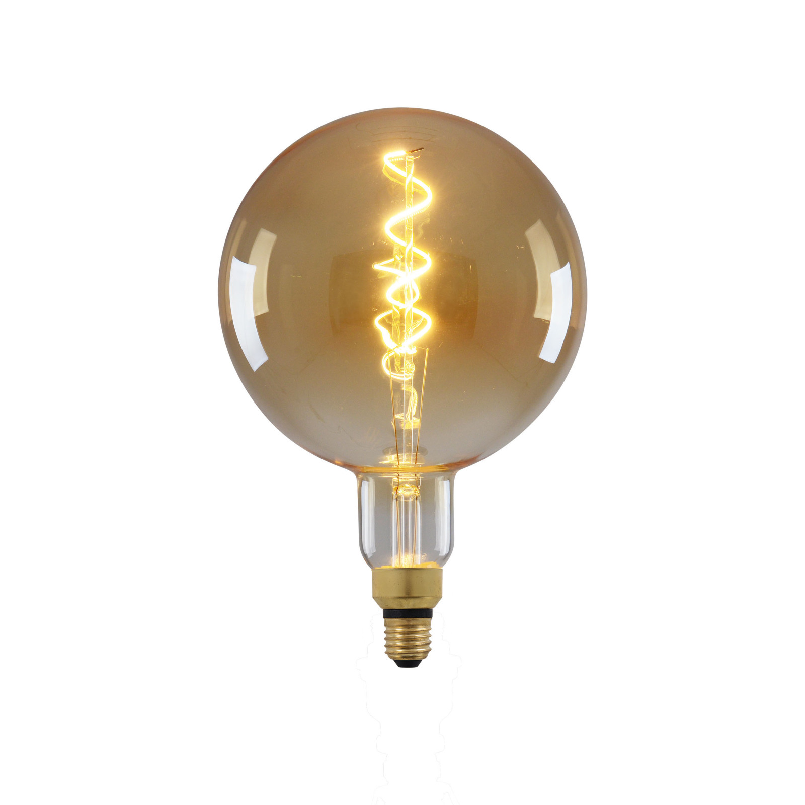 LED-Leuchtmittel DILLY MAX - amber - 5 Watt - E27 - warmweiß